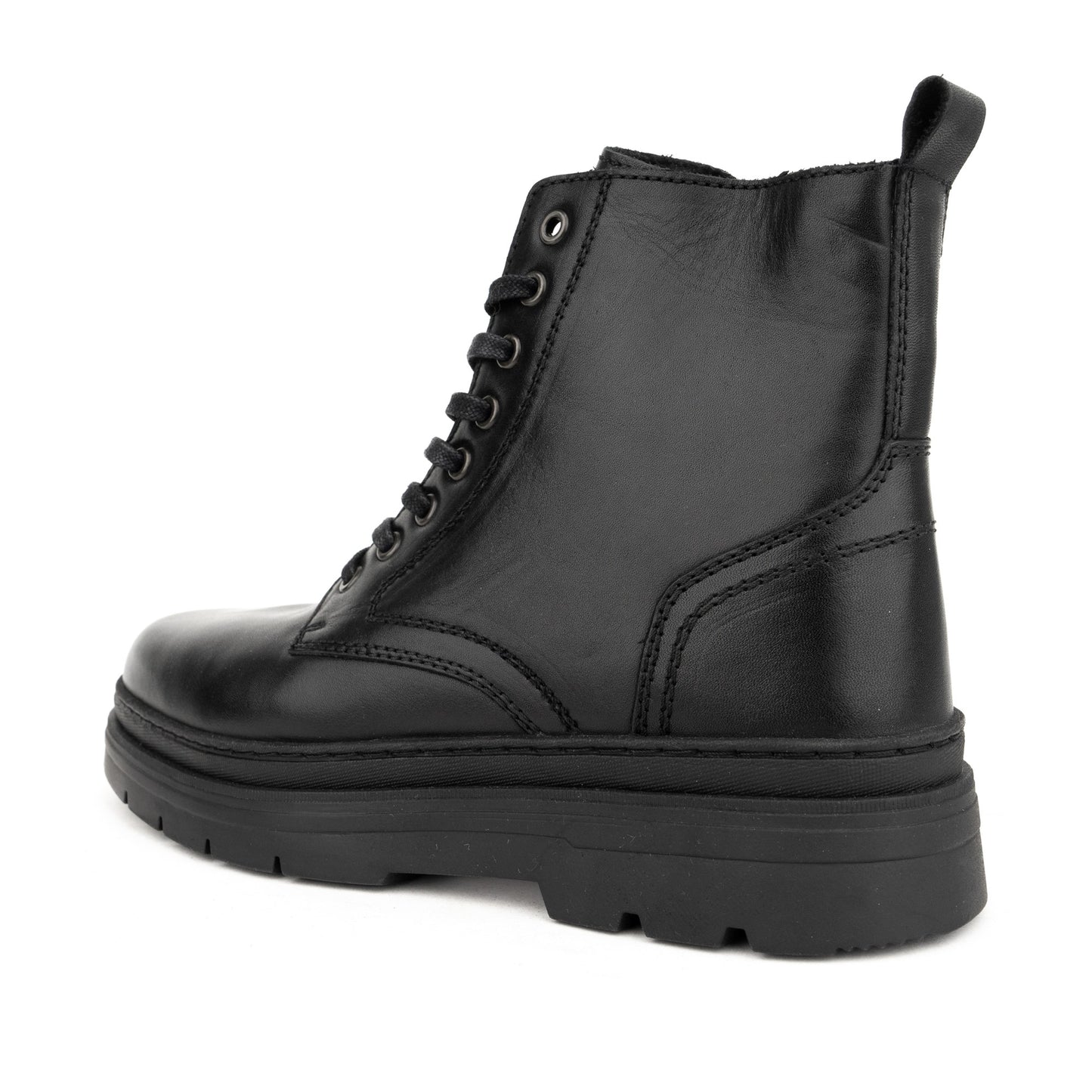 Men's Black Wedge Ankle Boots