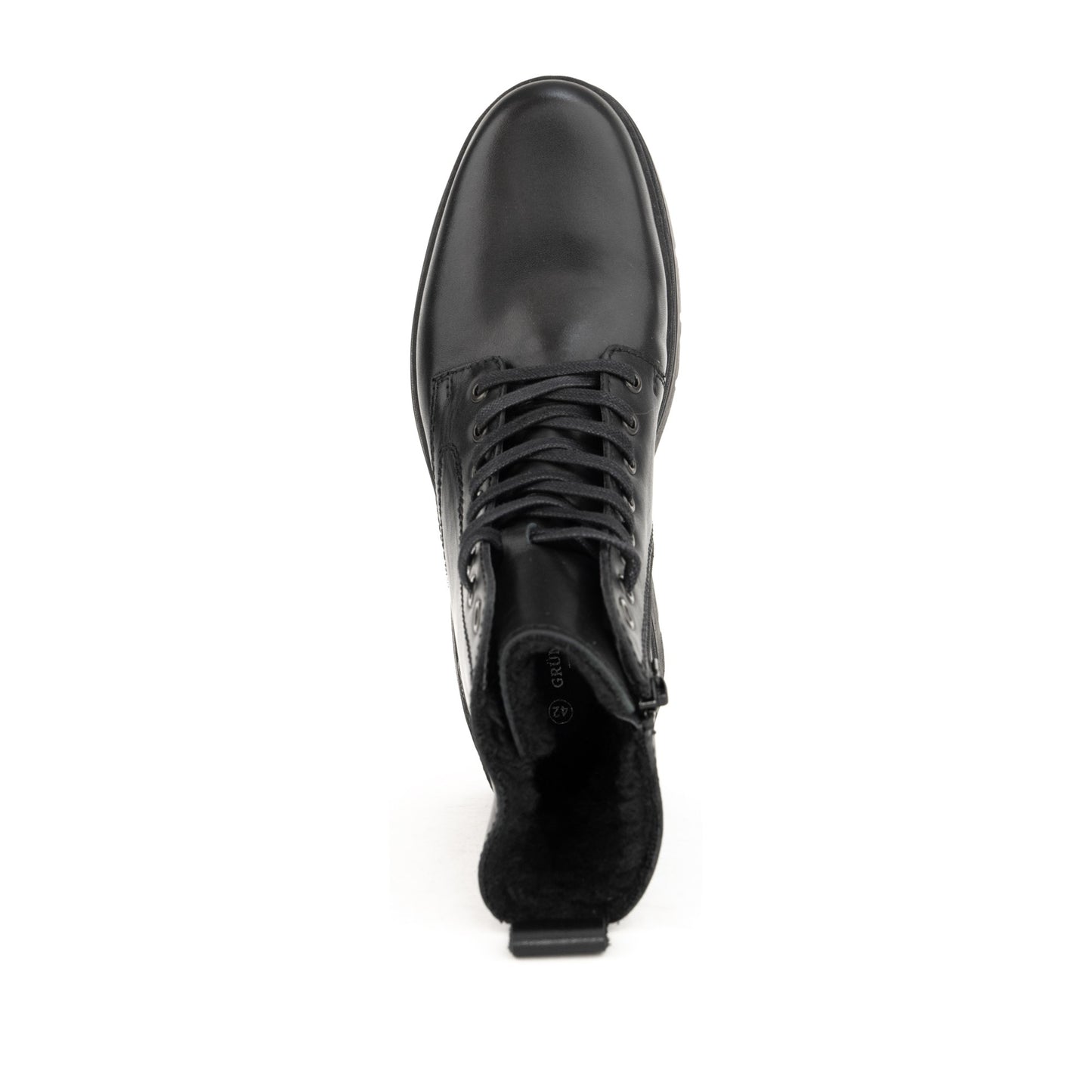 Men's Black Wedge Ankle Boots