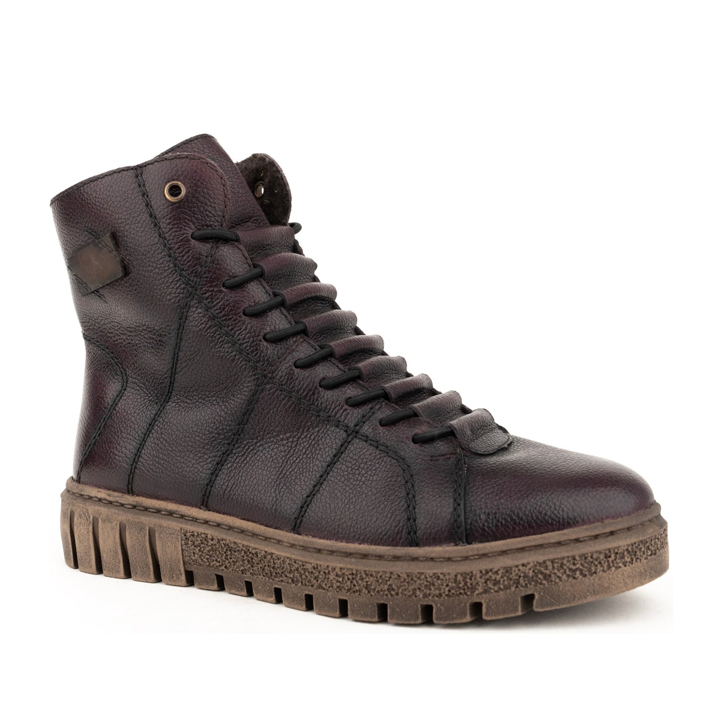 Women's Red Wedge Ankle Boots