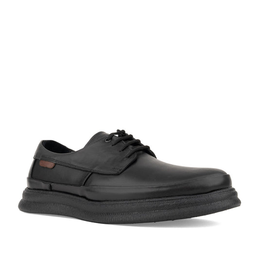 black casual closed formal