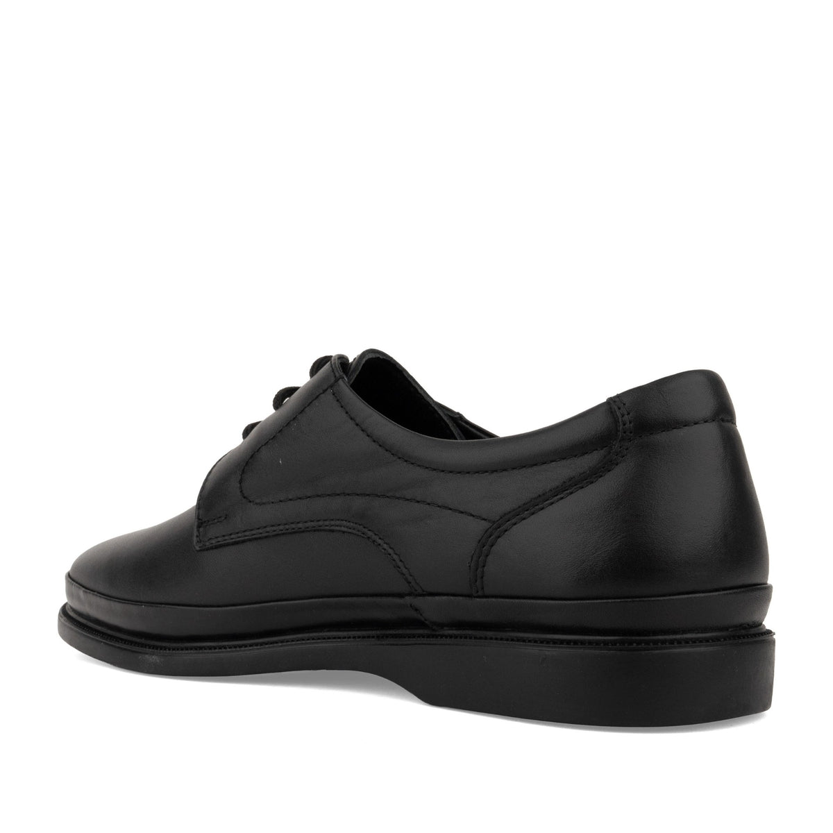black casual closed formal