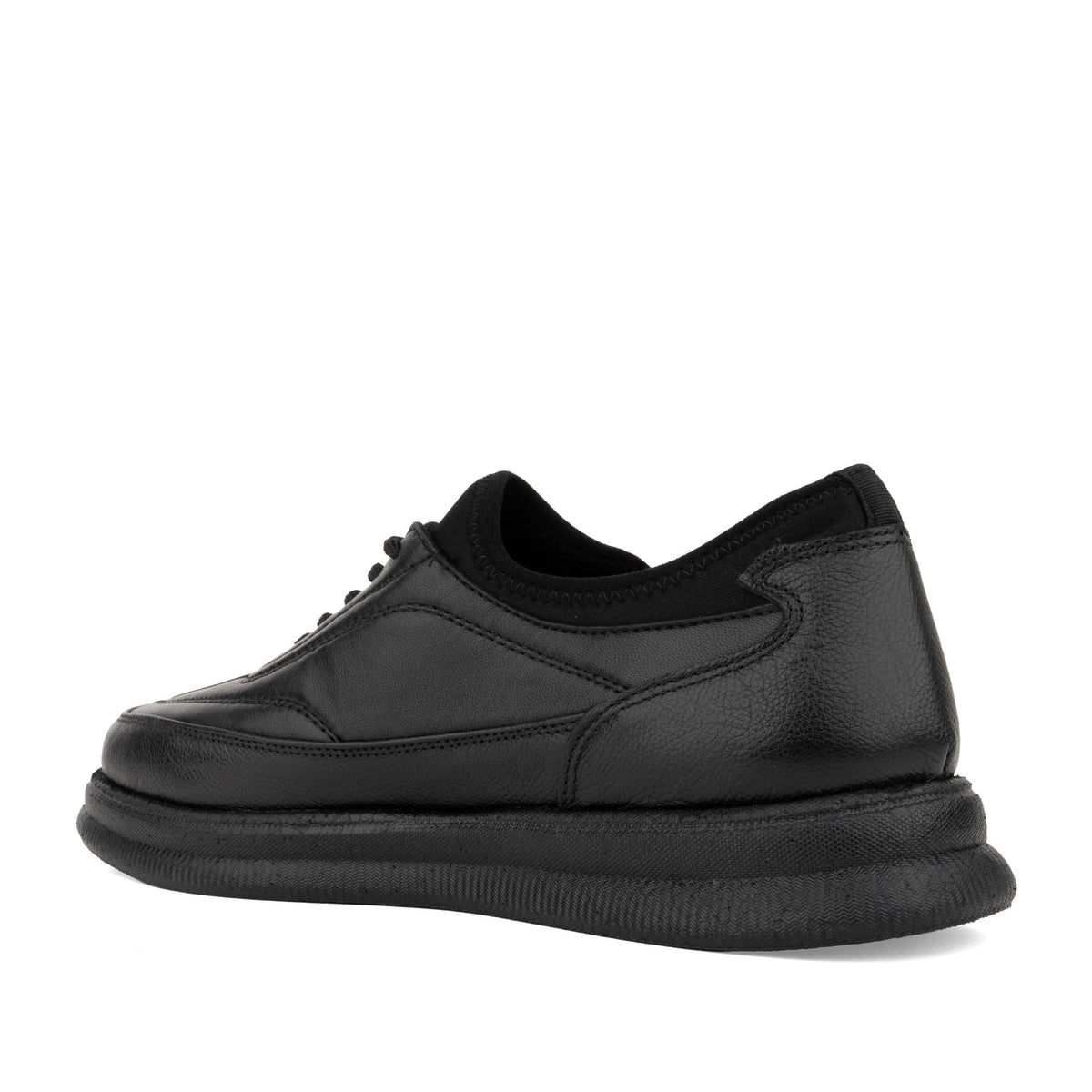 black casual closed leisure