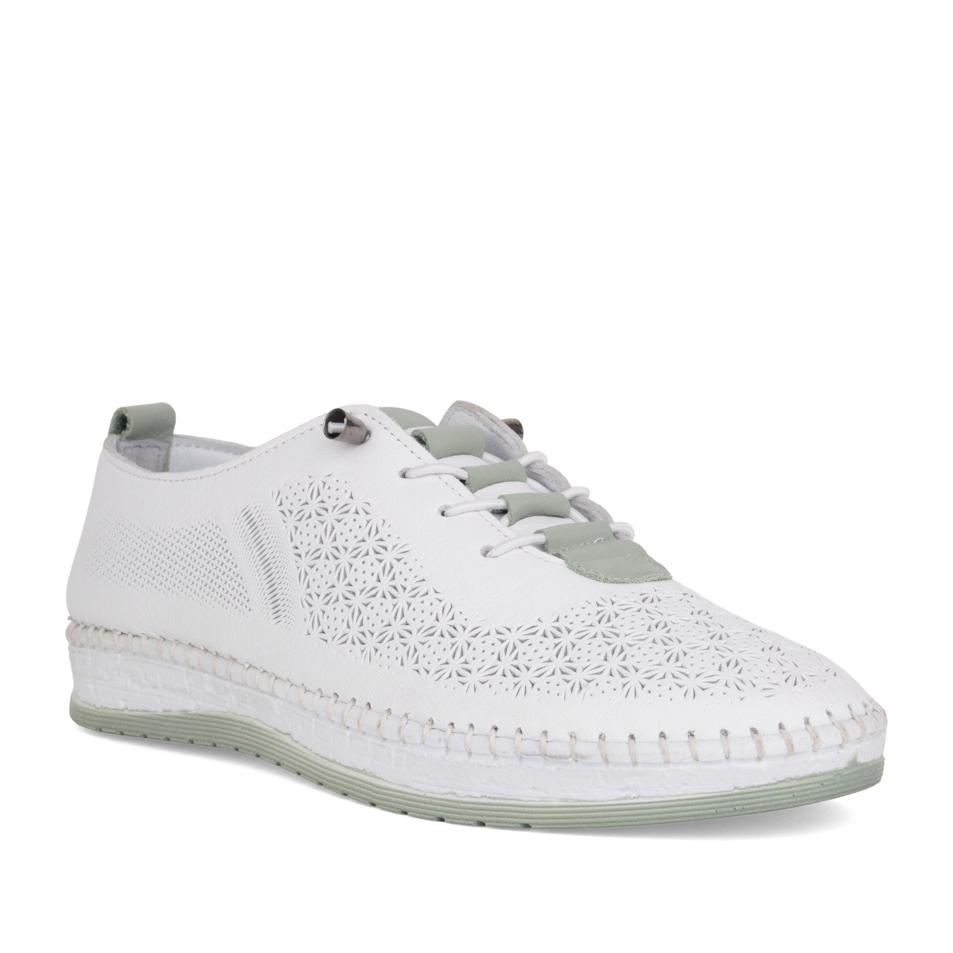 Women's White Fashion Sneakers