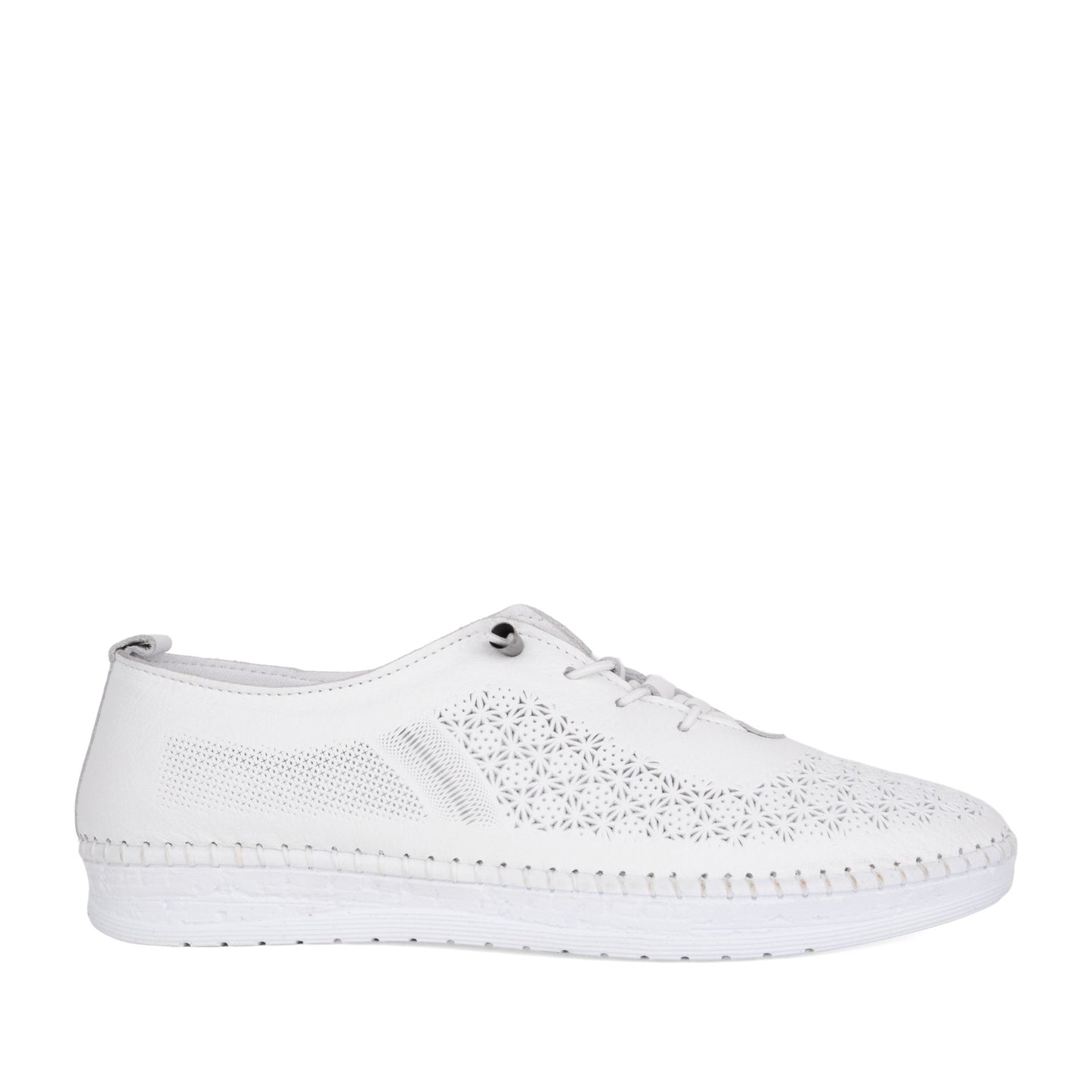 Women's White Fashion Sneakers