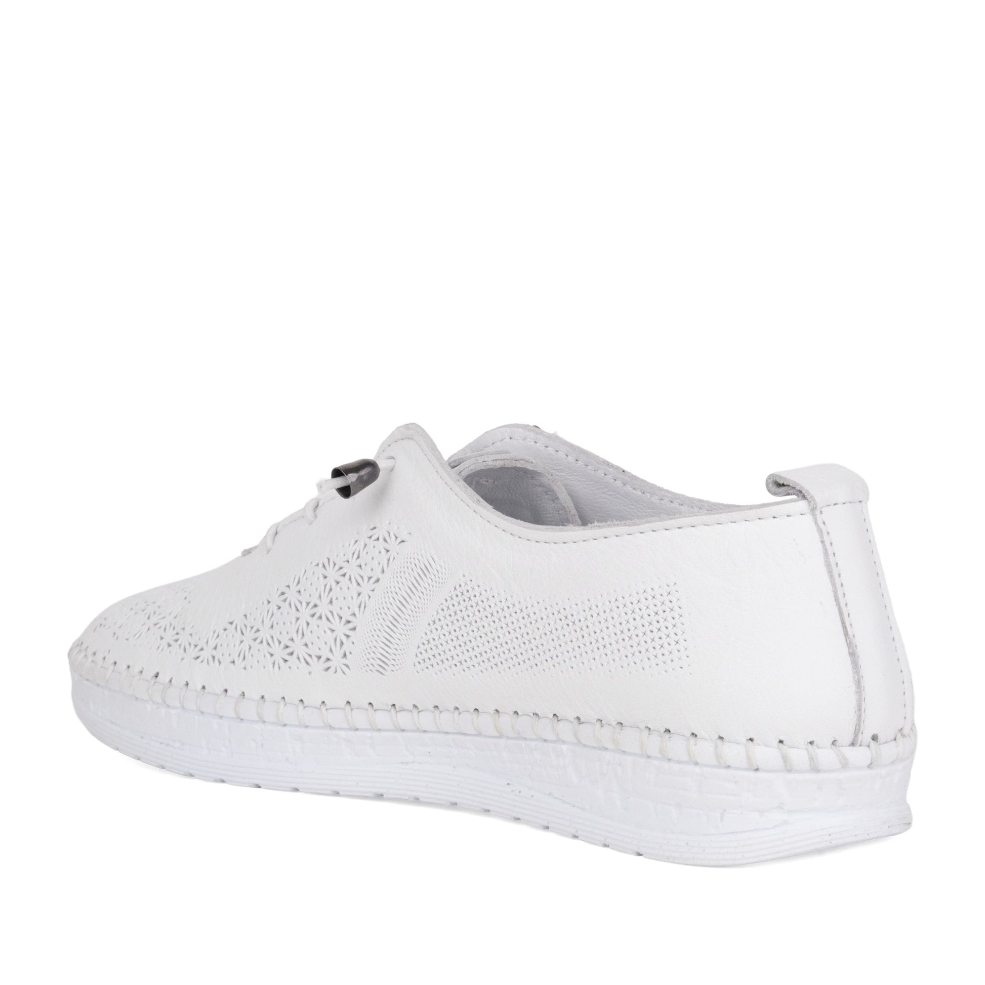 Women's White Fashion Sneakers