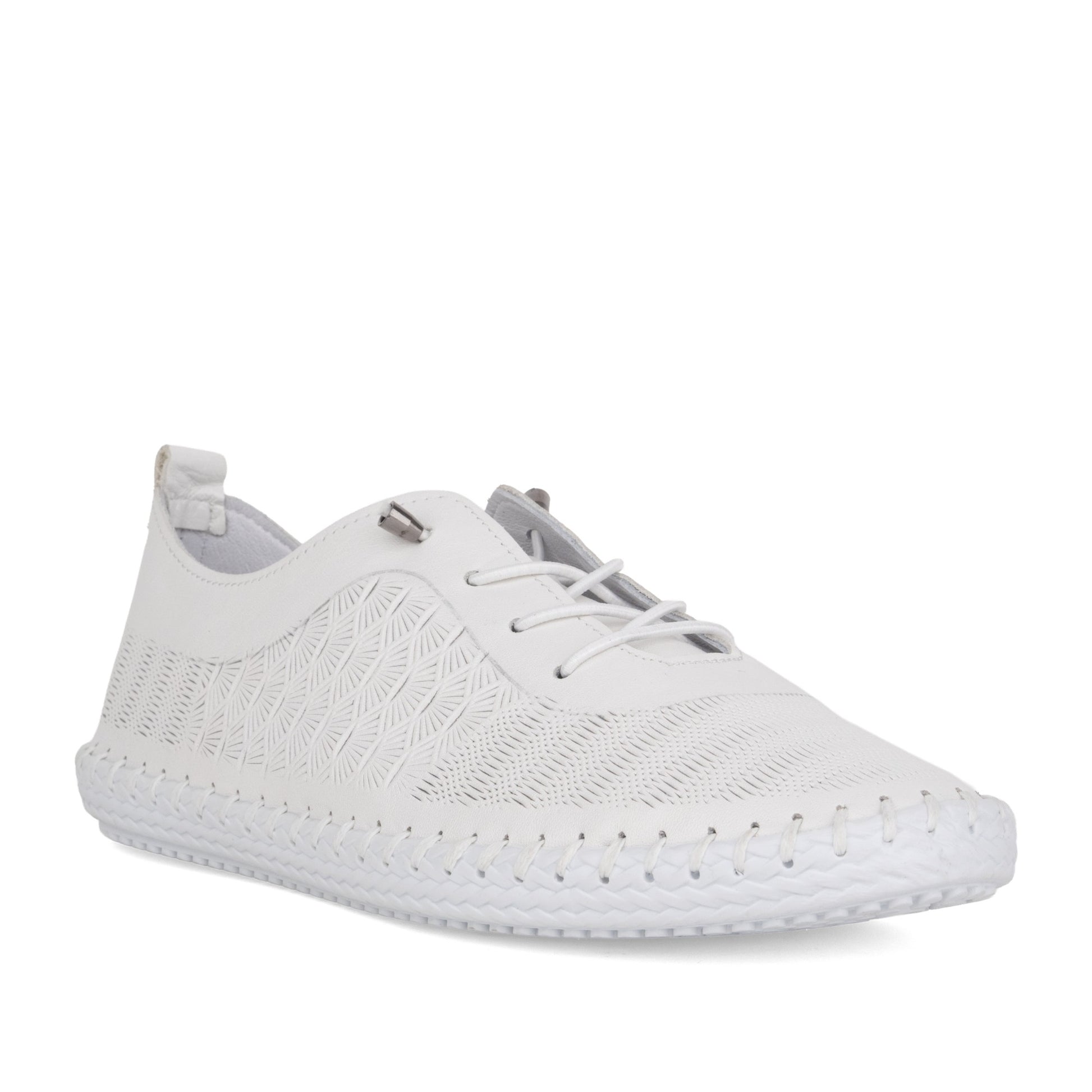 Women's White Fashion Sneakers
