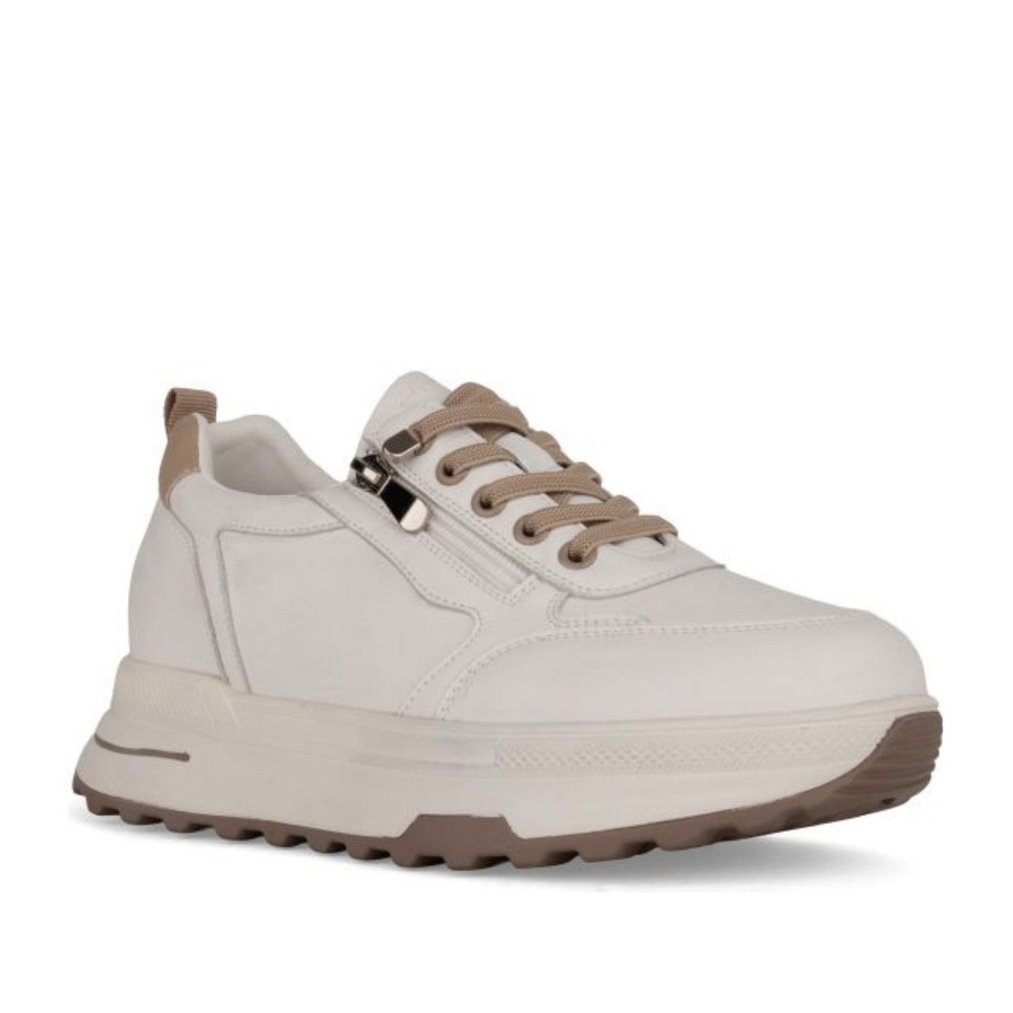 Women's Beige Fashion Sneakers
