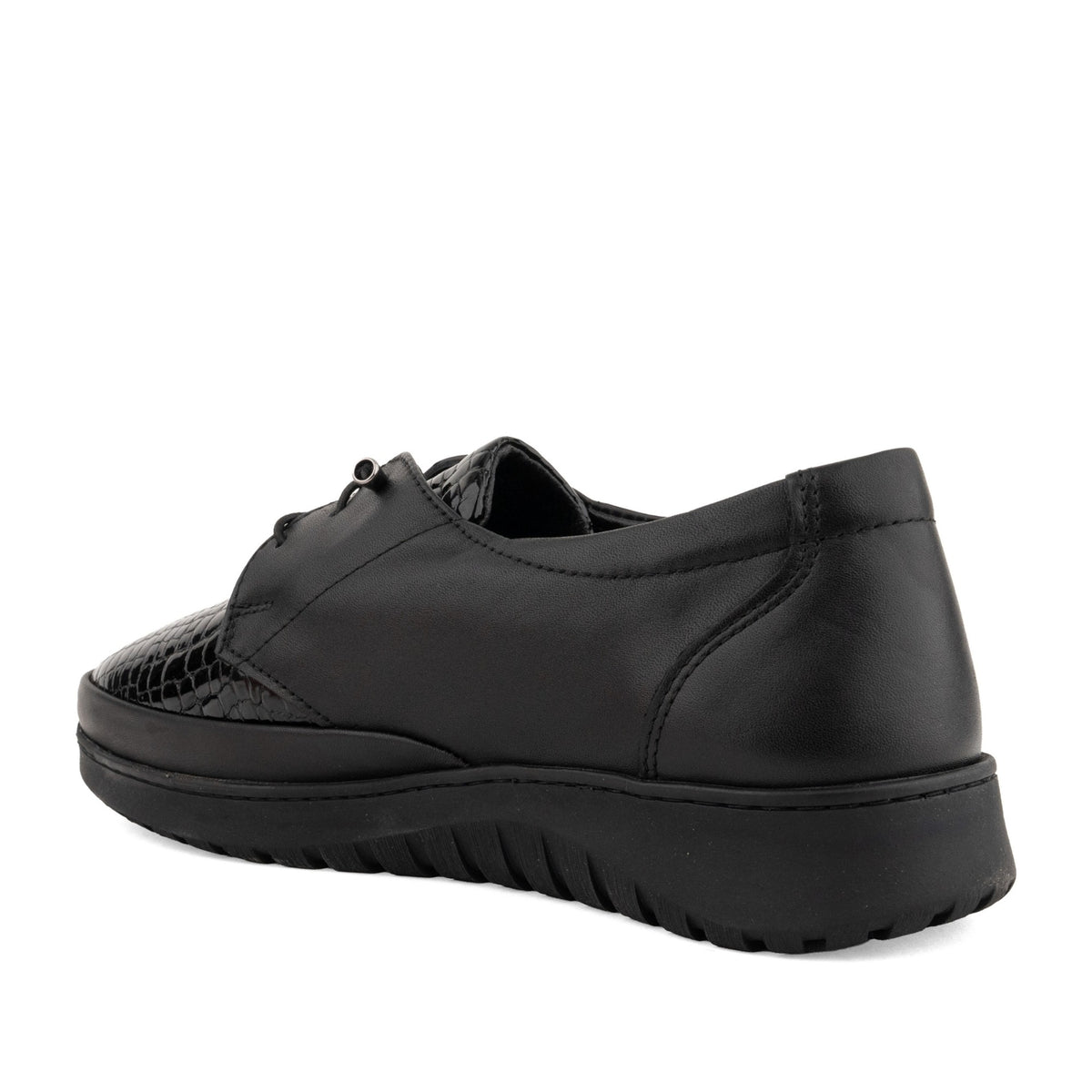 black casual closed leisure