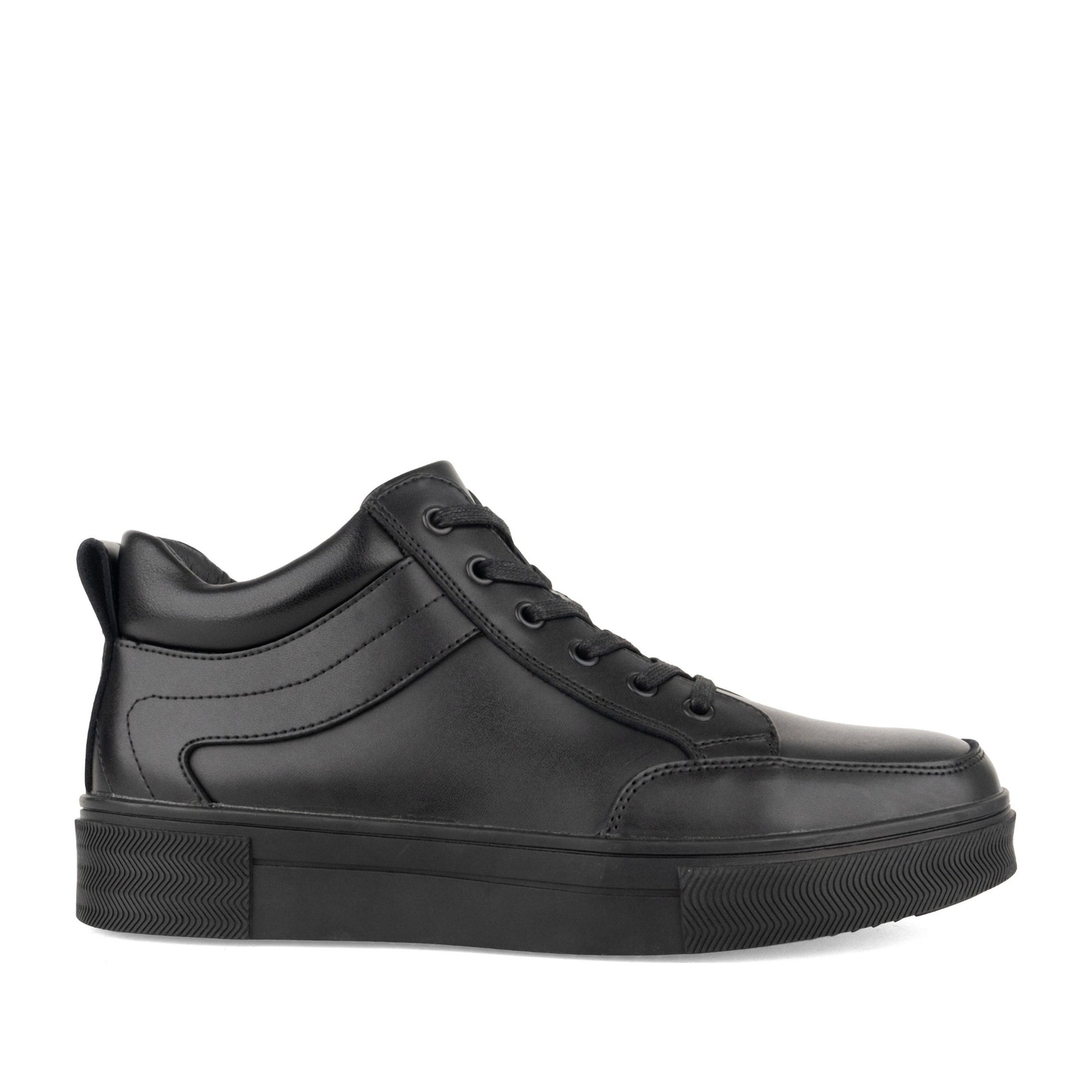 Men's Black High Fashion Sneakers