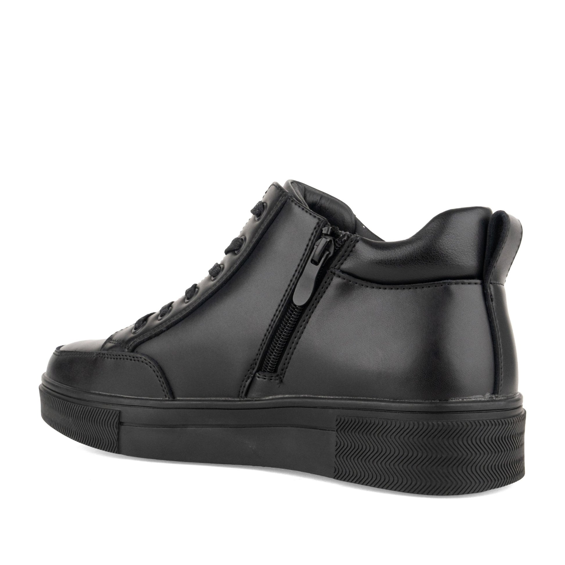 Men's Black High Fashion Sneakers