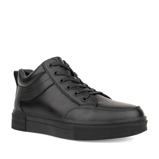 Men's Black High Fashion Sneakers