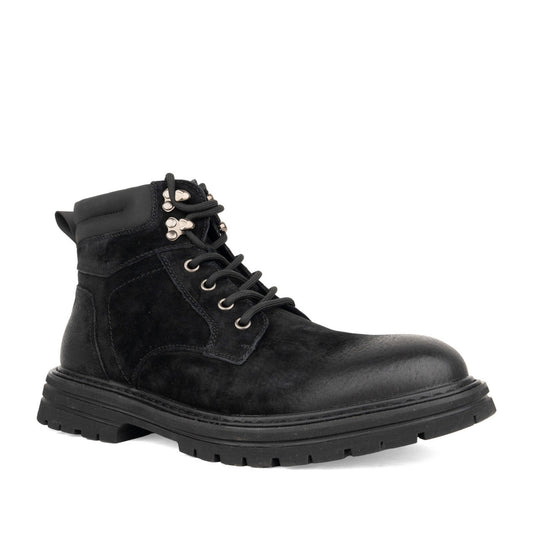 Men's Black Ankle Boots