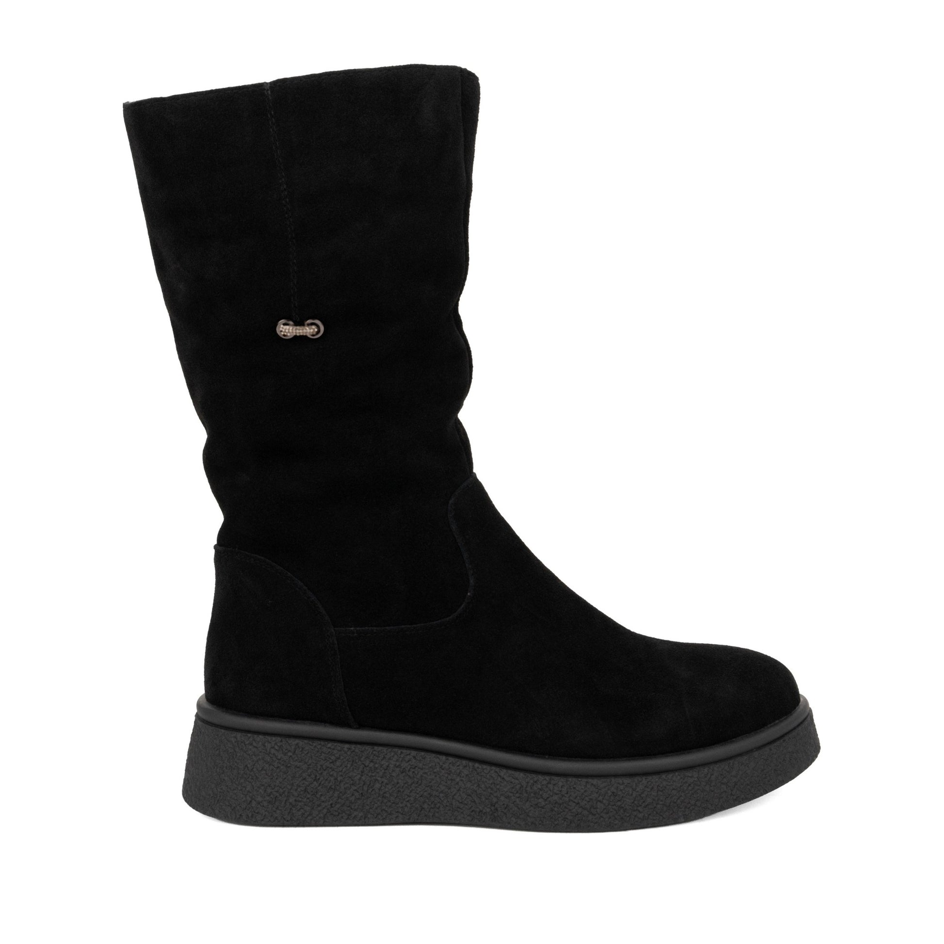 Women's Black Wedge Ankle Boots