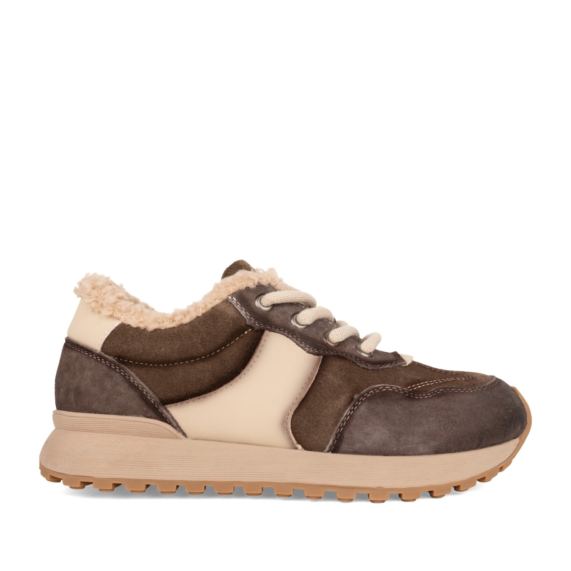 Women's Brown Warm Shoes