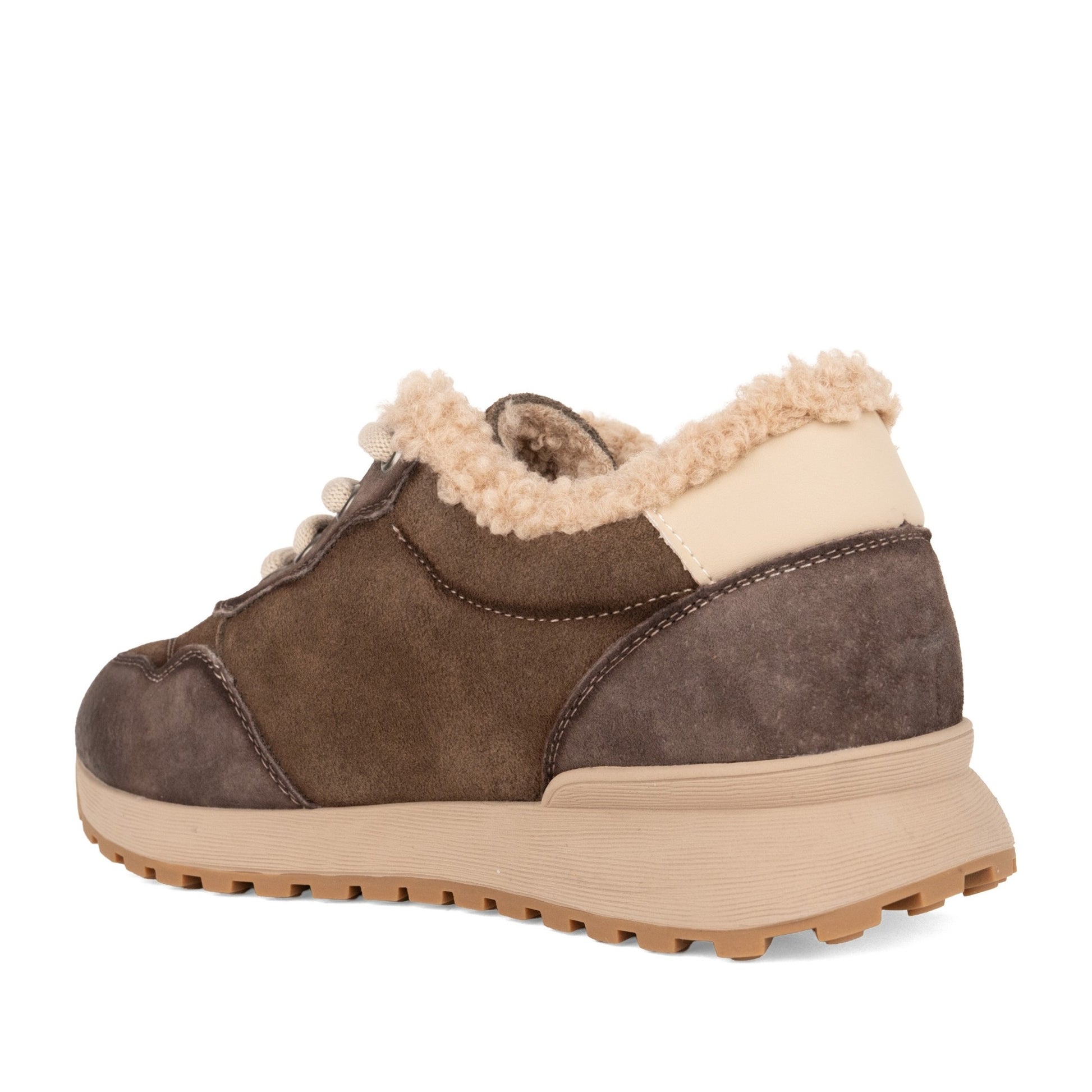 Women's Brown Warm Shoes