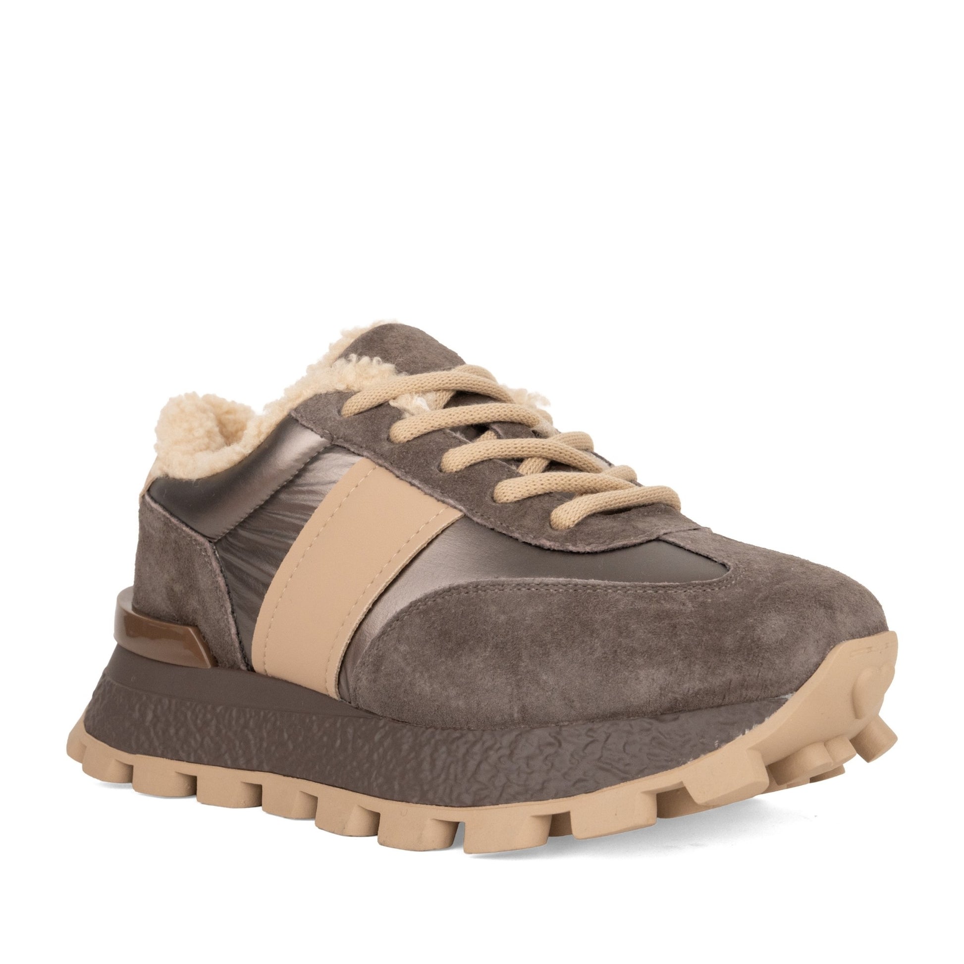 Women's Green Warm Shoes