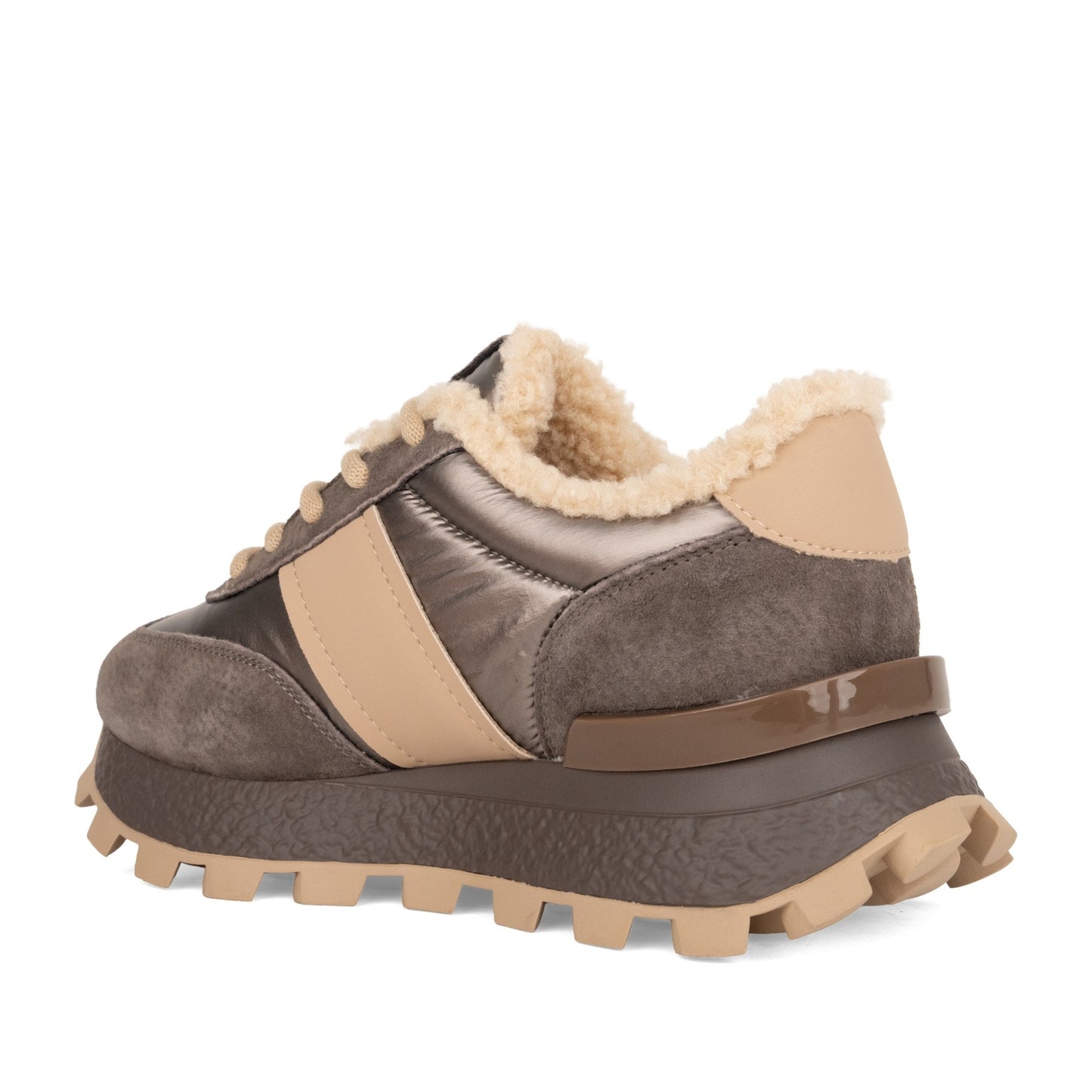 Women's Green Warm Shoes