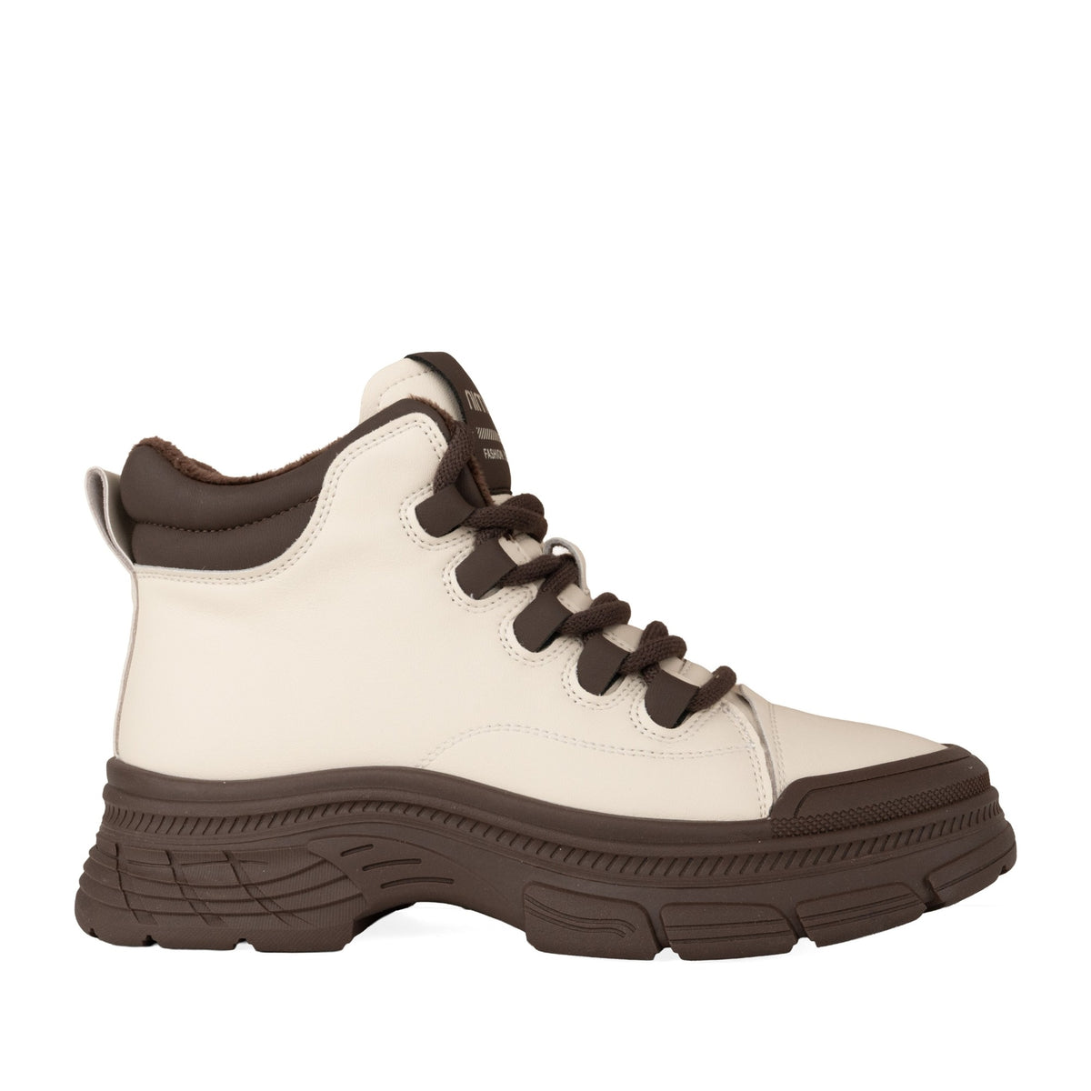 Women's Beige Ankle Boots