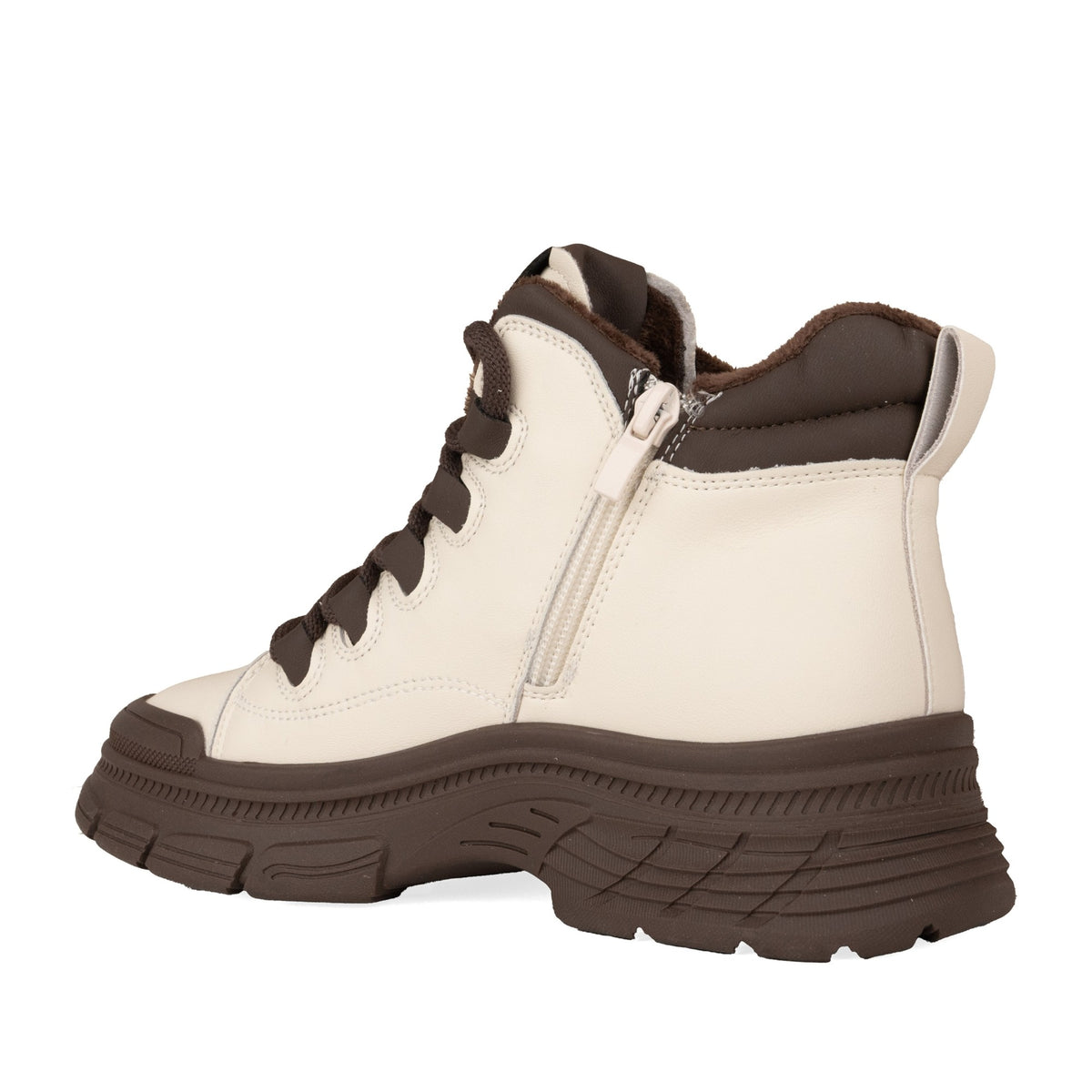 Women's Beige Ankle Boots