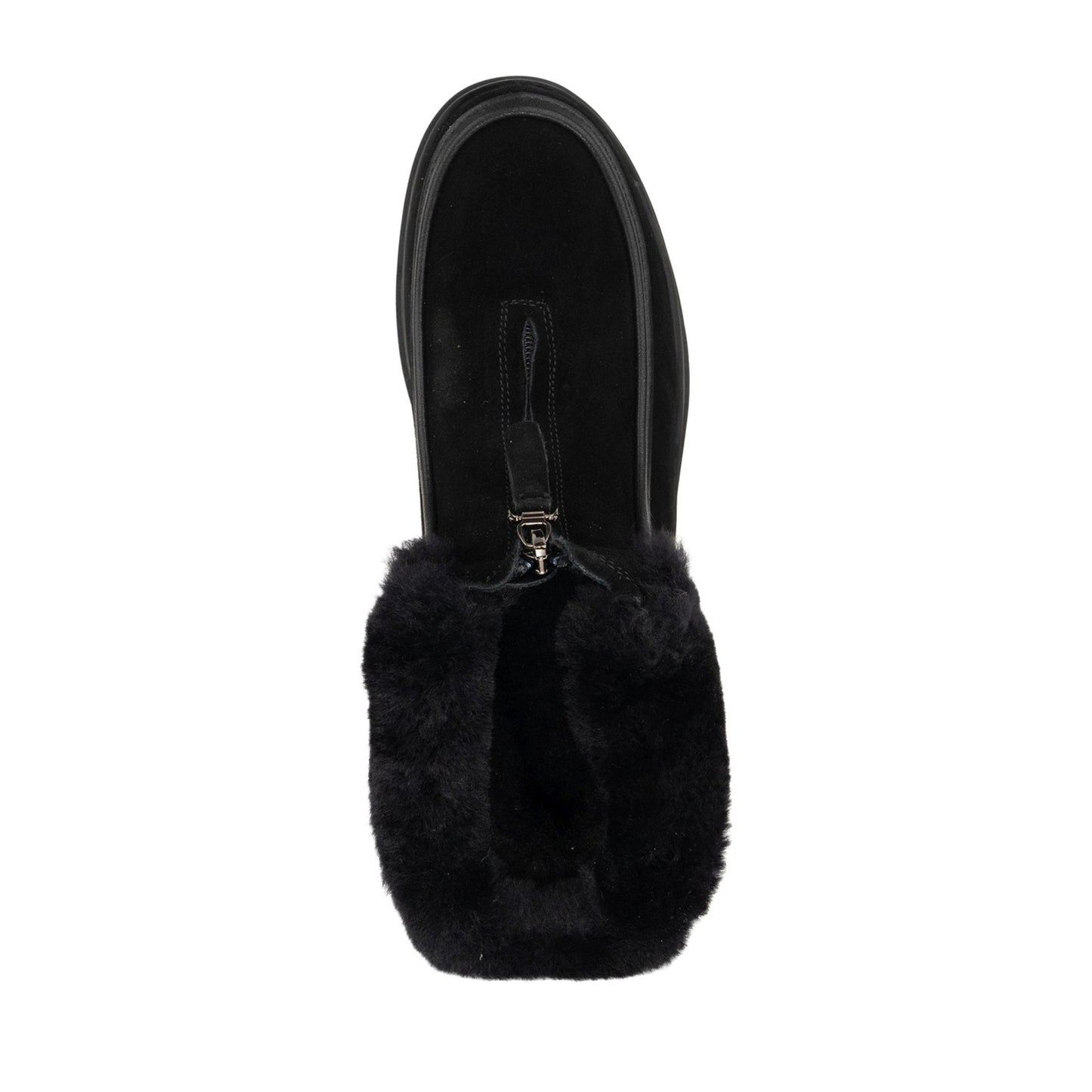 Women's Black Wedge Ankle Boots