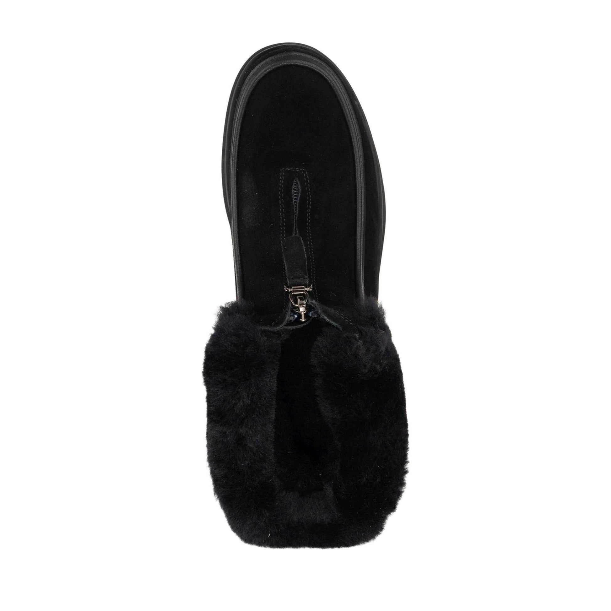 Women's Black Wedge Ankle Boots