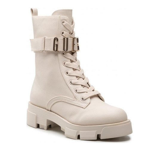 Madox Women's Beige Ankle Boots