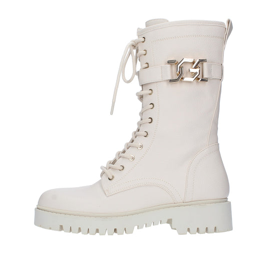 Oriss Women's Beige Ankle Boots