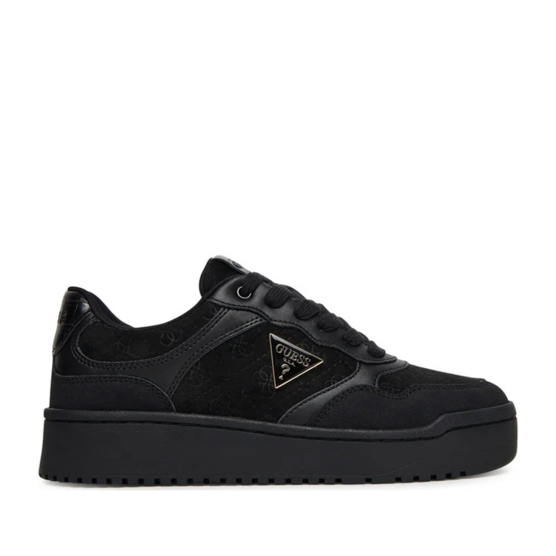 Miram9 Women's Black Leisure Fashion Sneakers