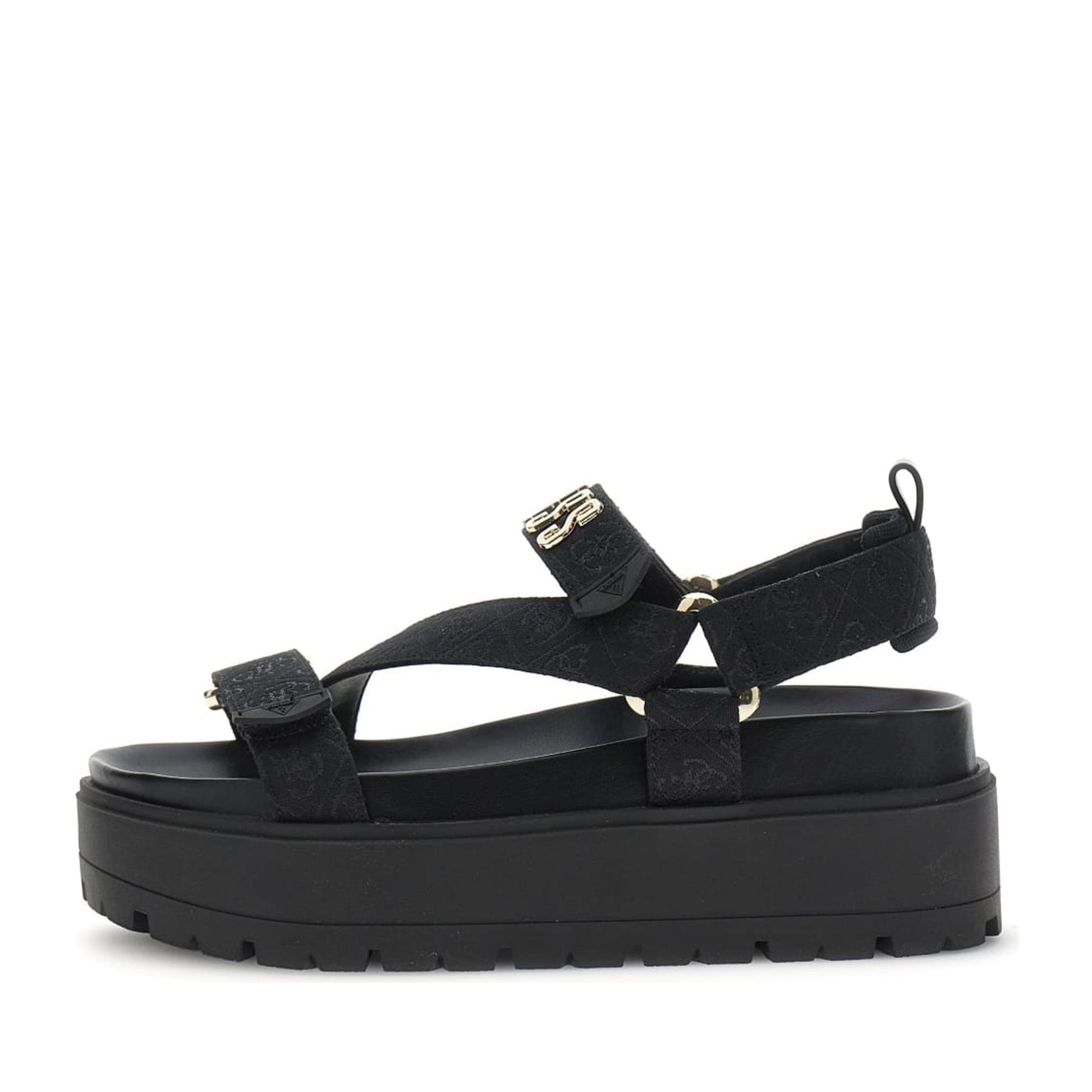 Fetta Women's Black Sandals