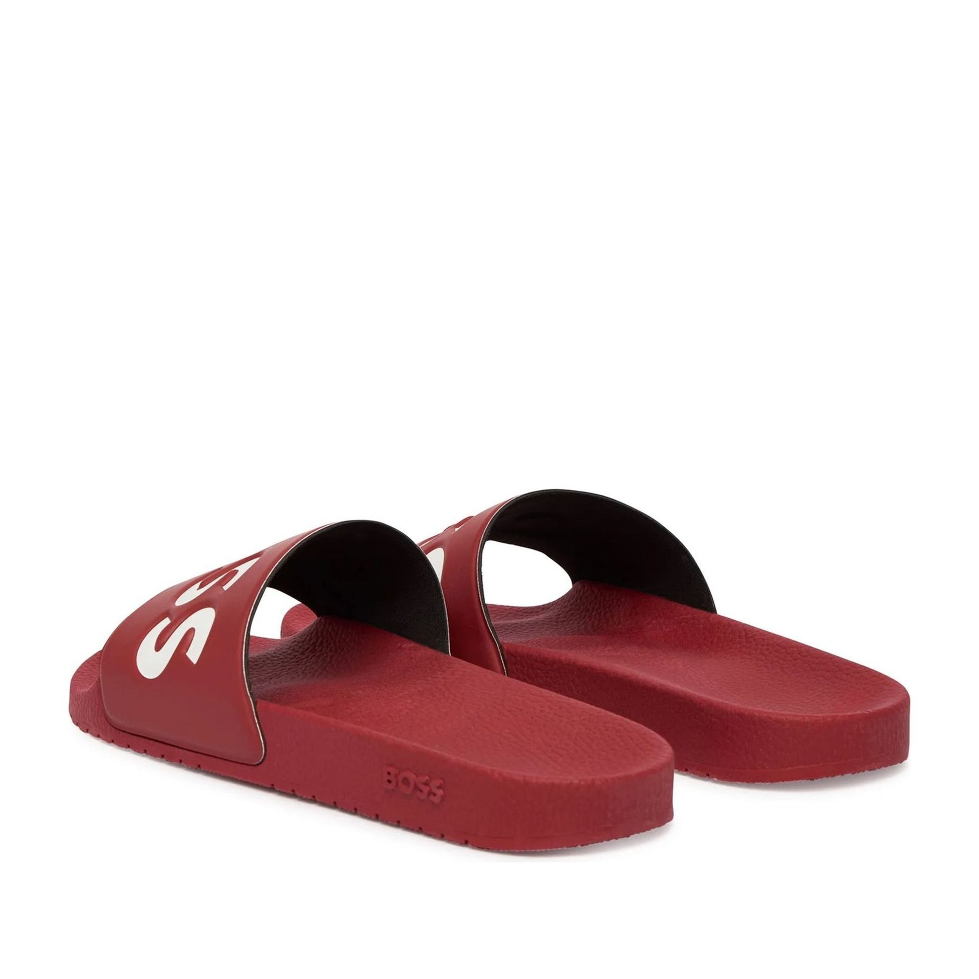 Men's Red Slides