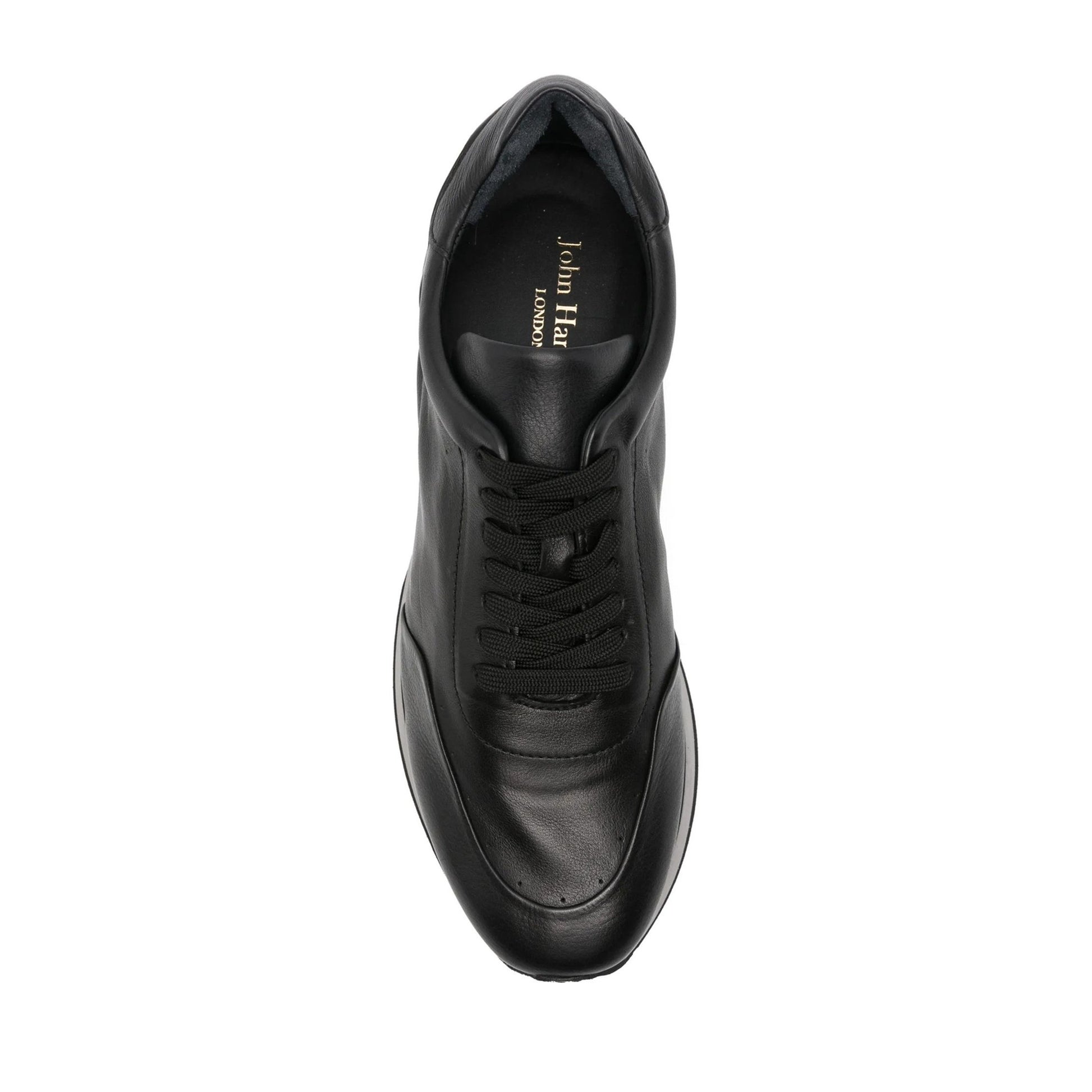 Men's Black Wedge Fashion Sneakers