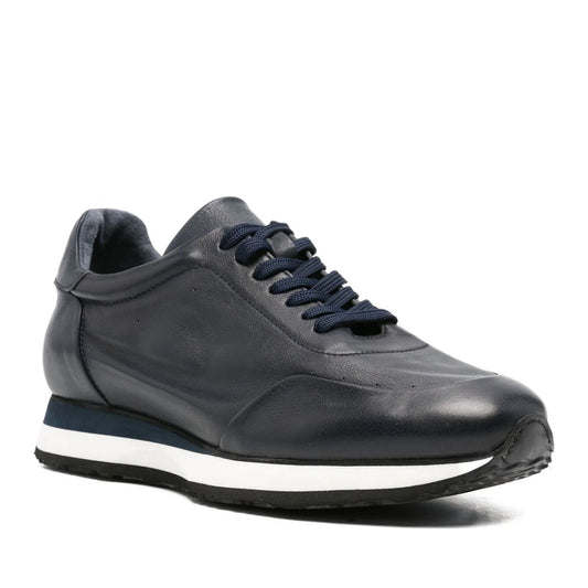 Men's Blue Wedge Fashion Sneakers