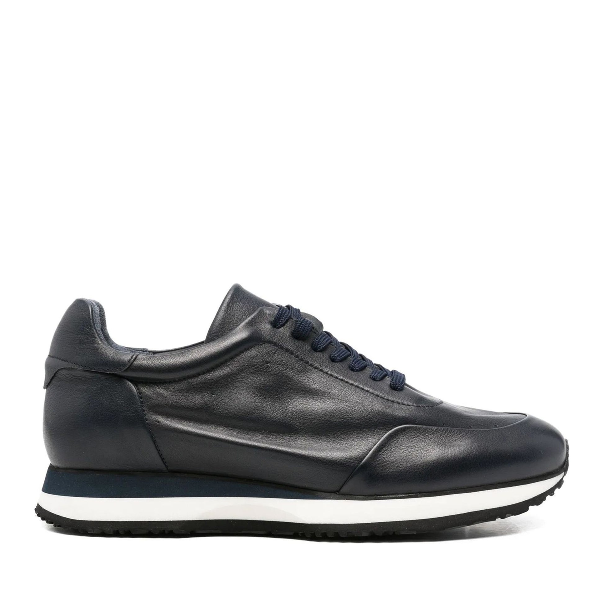 Men's Blue Wedge Fashion Sneakers