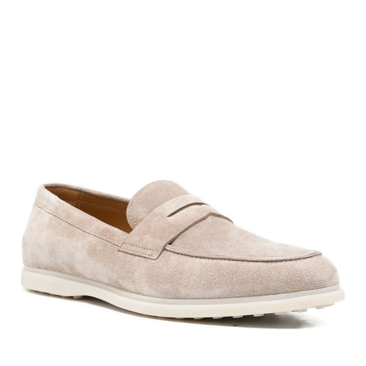 Men's Beige Loafers