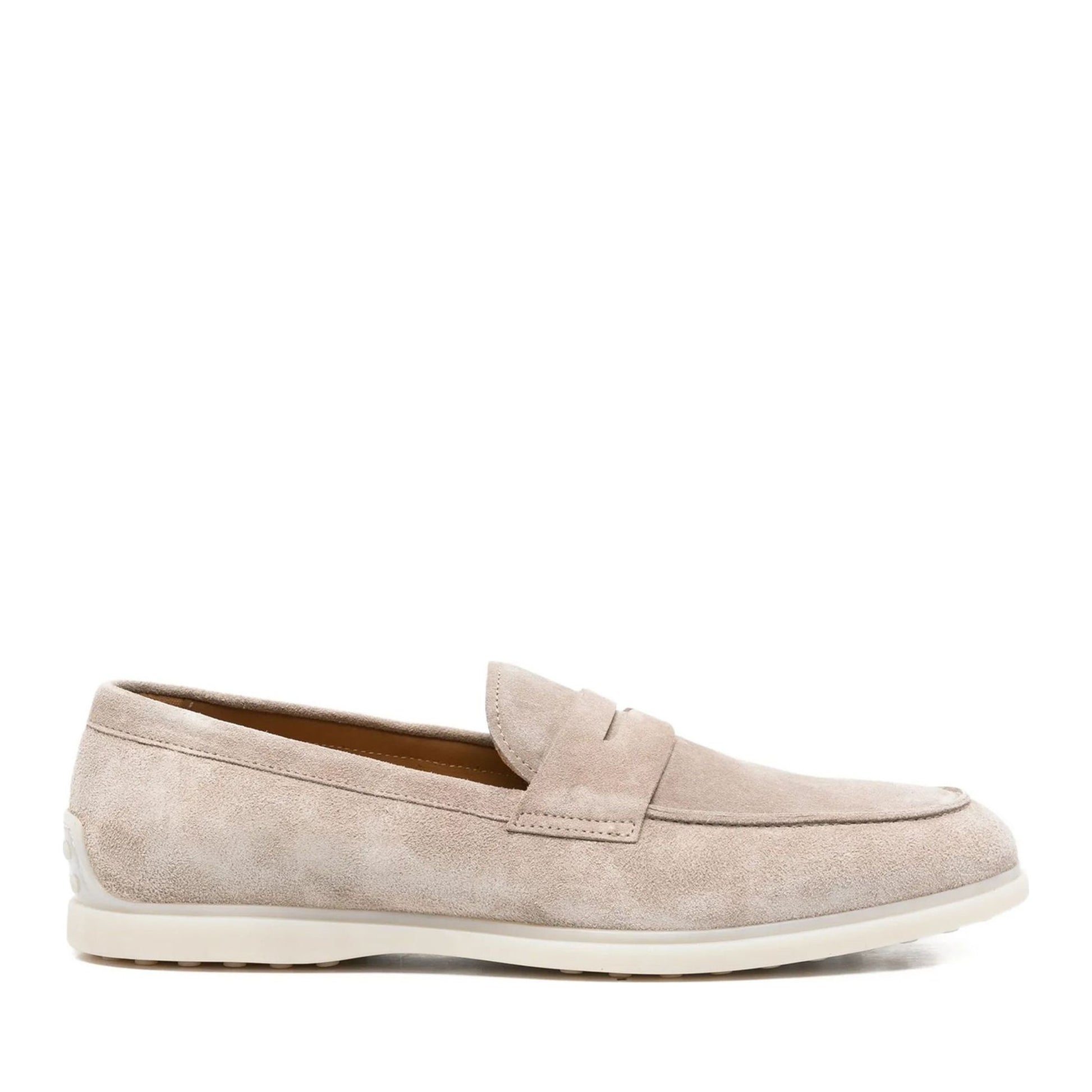 Men's Beige Loafers
