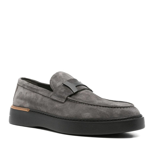 Men's Gray Loafers