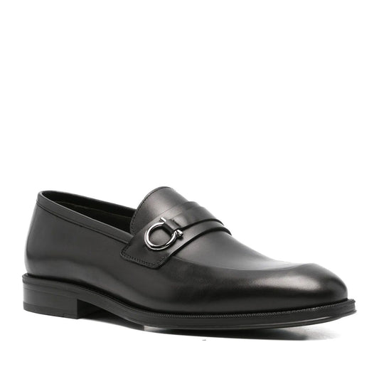 Men's Black Dress Loafers