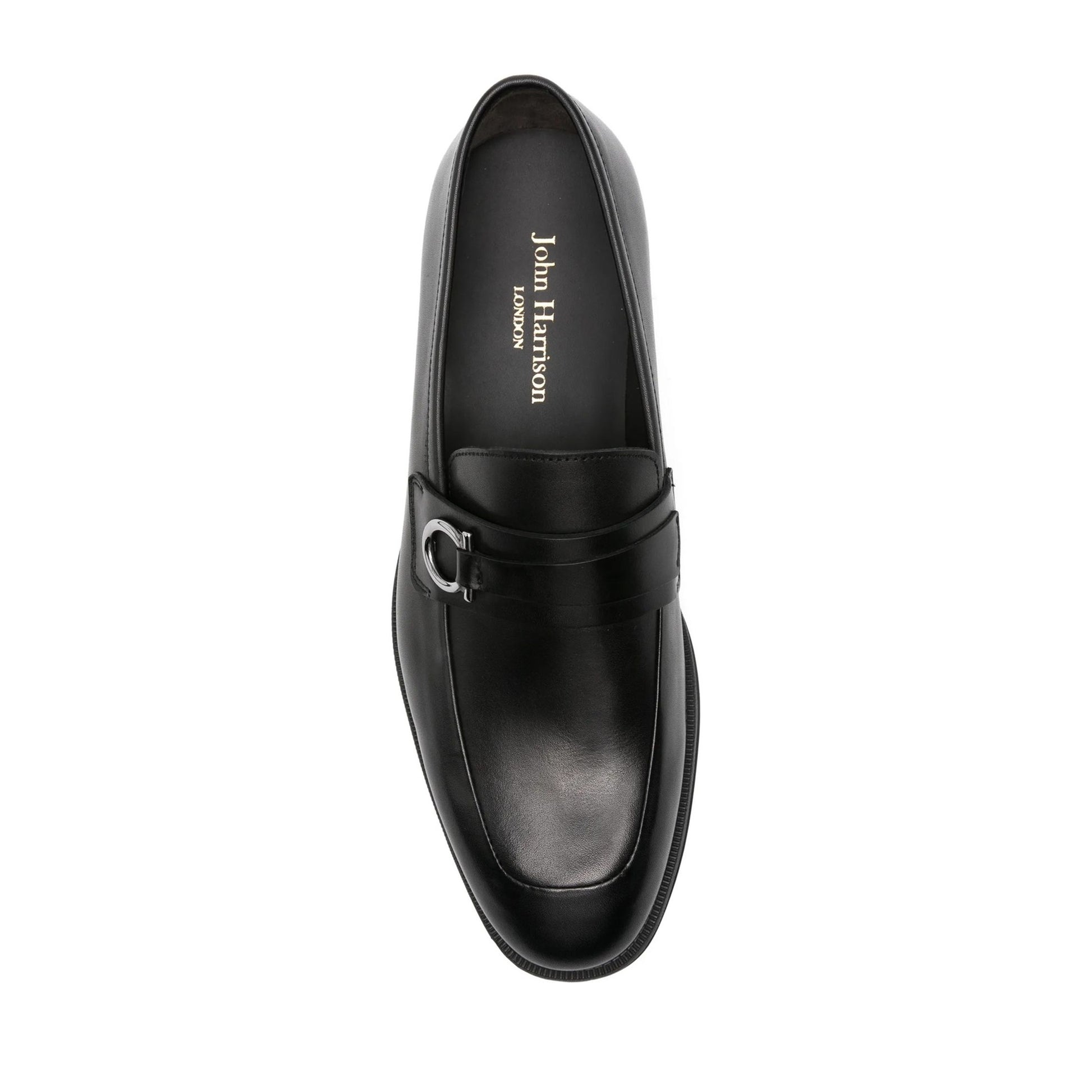 Men's Black Dress Loafers