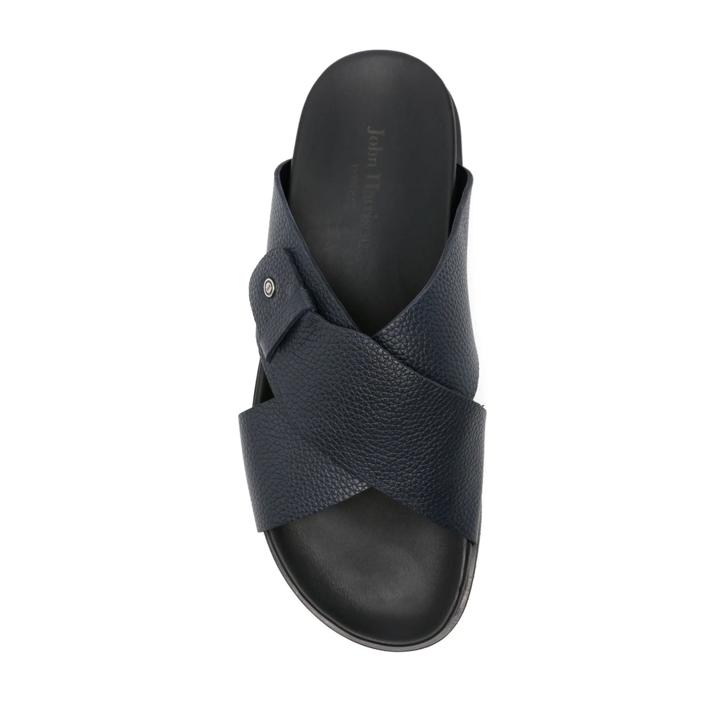 Men's Blue Open-Toe Slippers