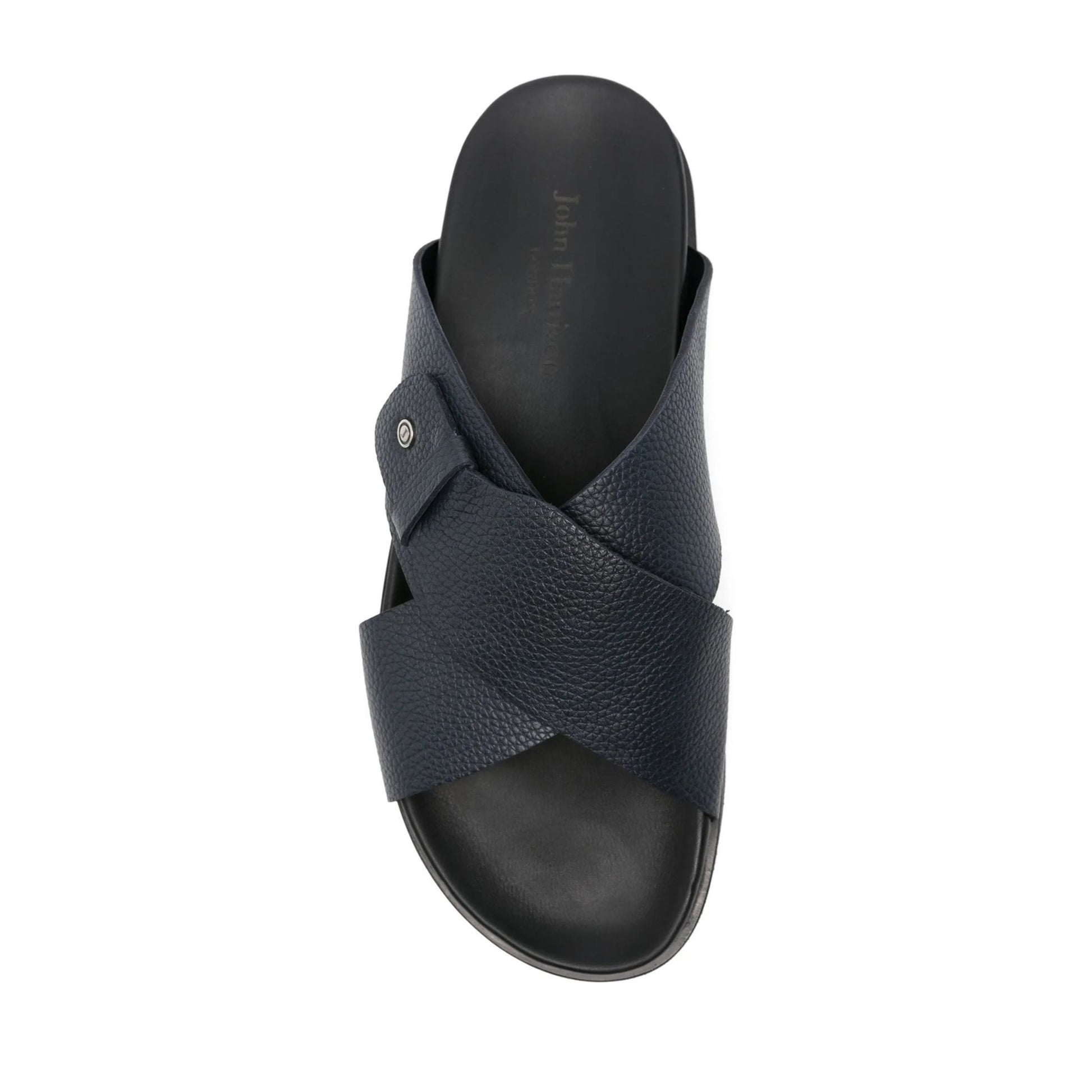 Men's Blue Open-Toe Slippers