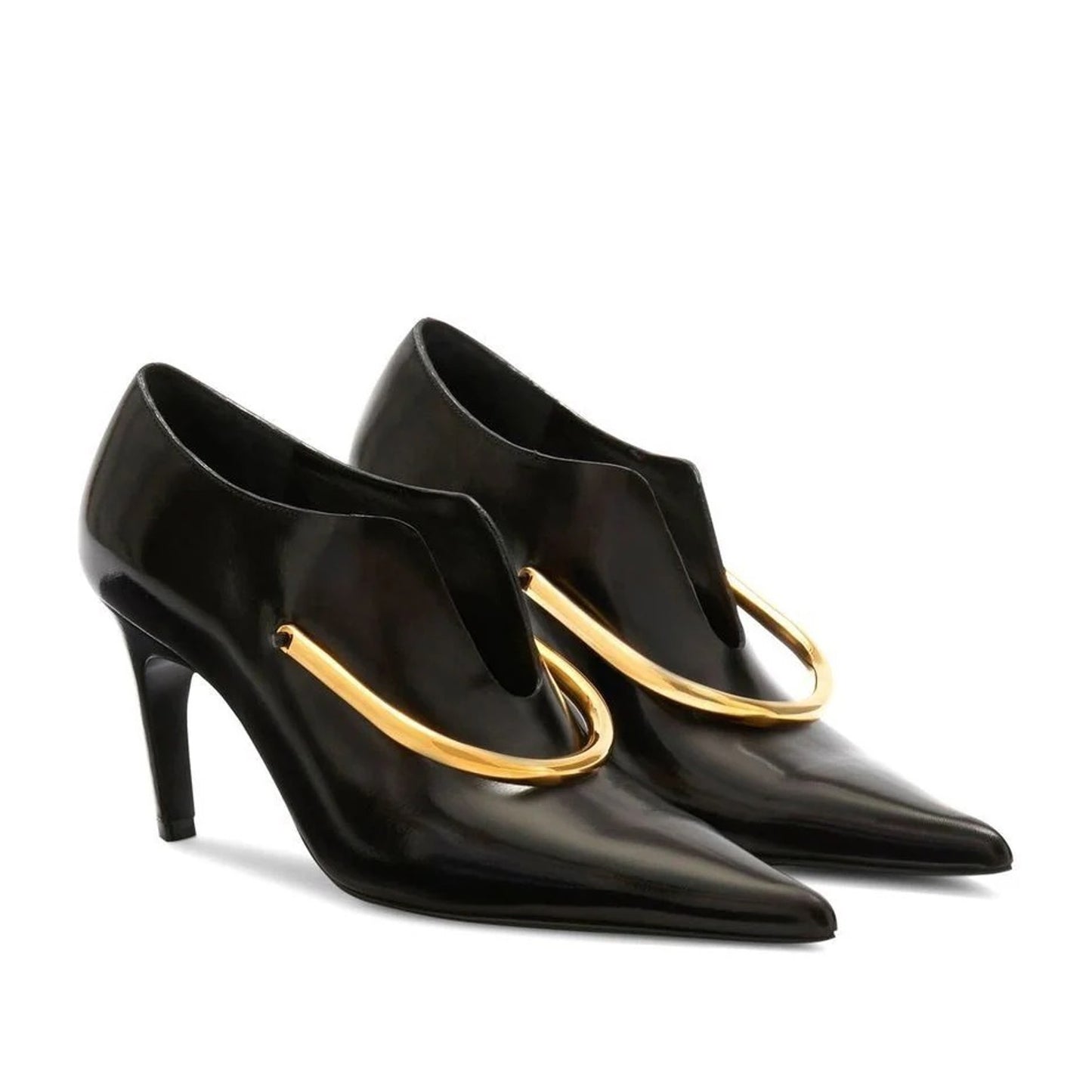 Women's Black Dress Lowheel Ankle Boots