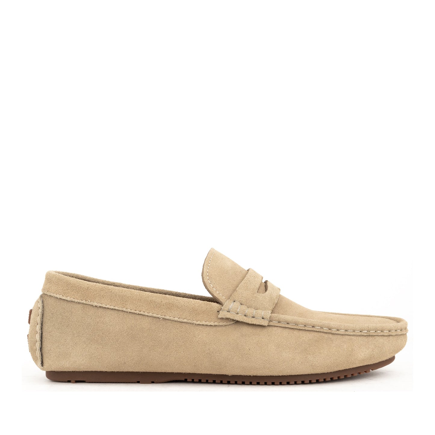 Men's Beige Moccasins
