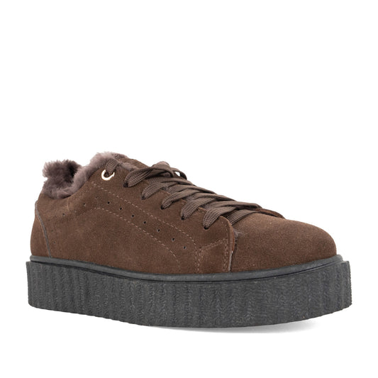 Women's Brown Warm Ankle Boots