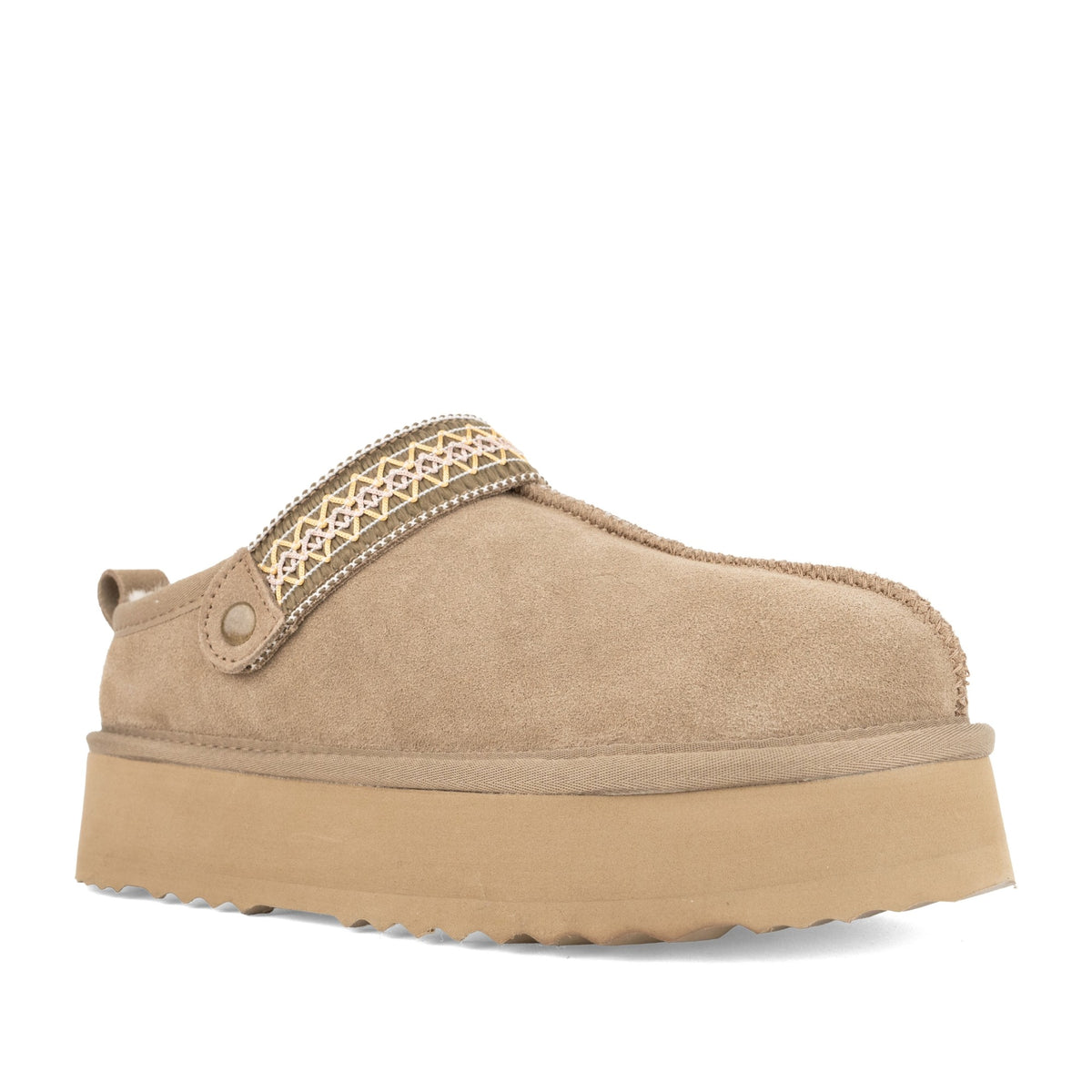 Women's Green Slippers