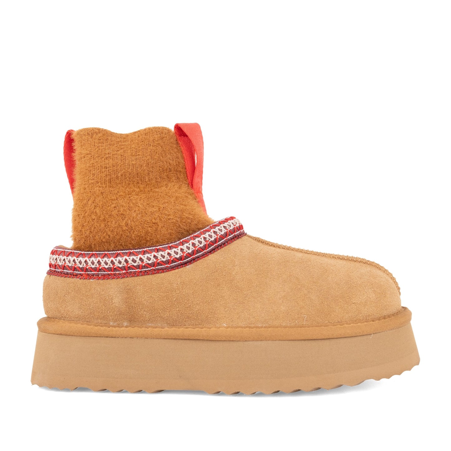 Women's Brown Warm Ankle Boots