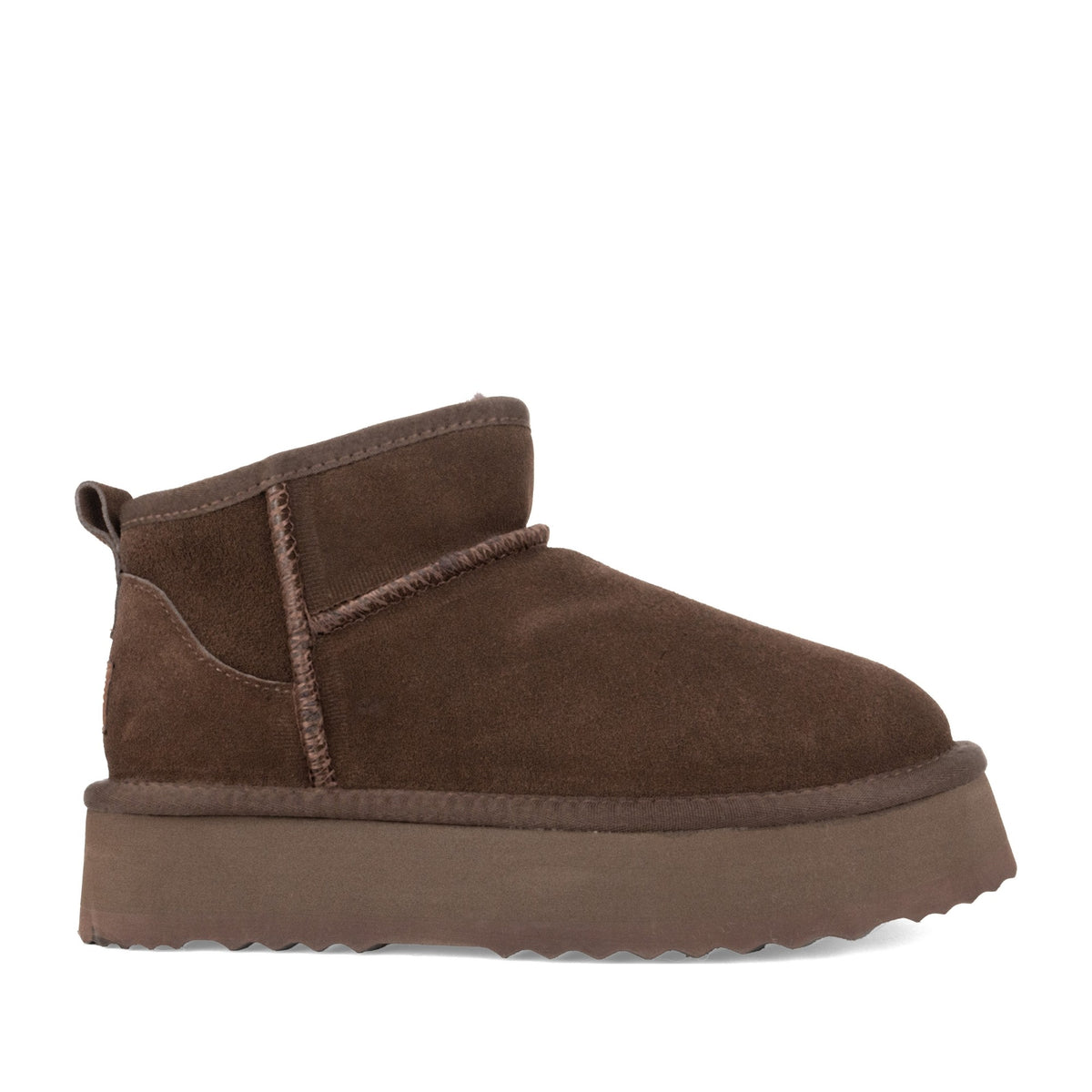 Women's Brown Warm Ankle Boots