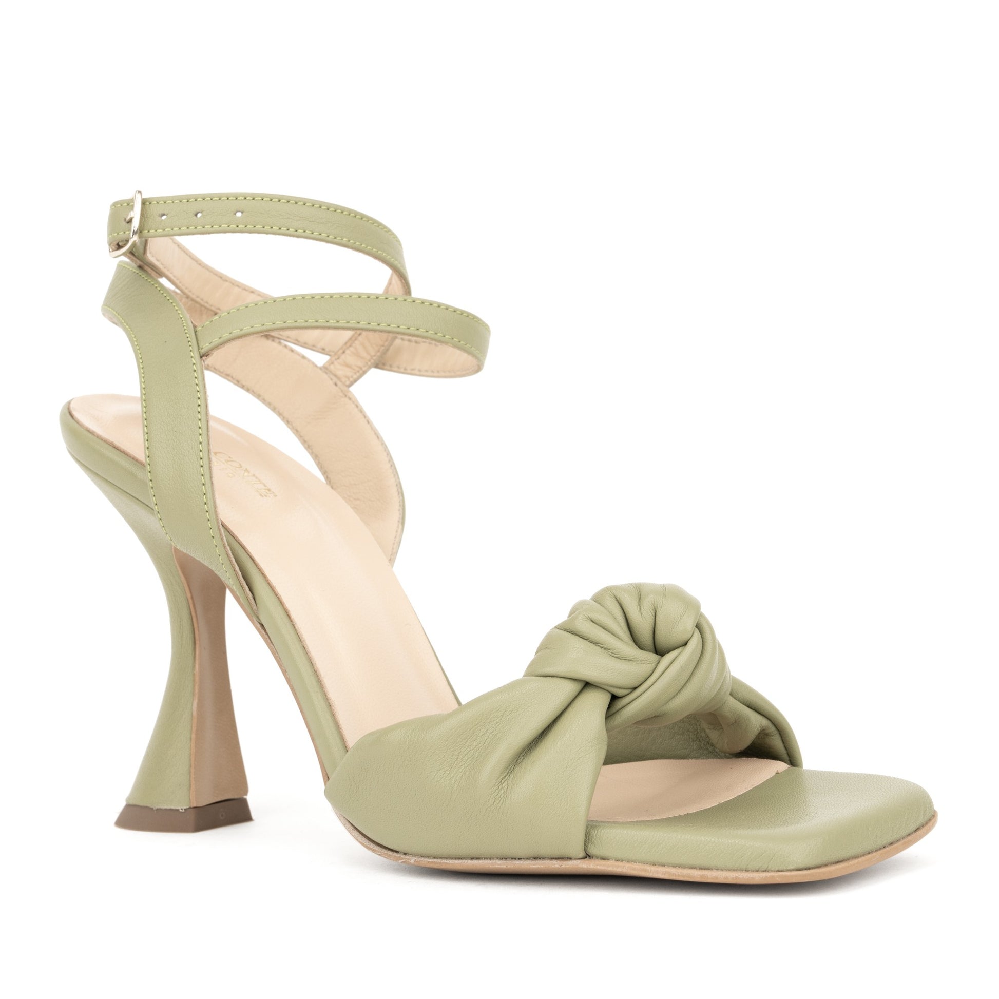 Women's Green Open-Toe Sandals
