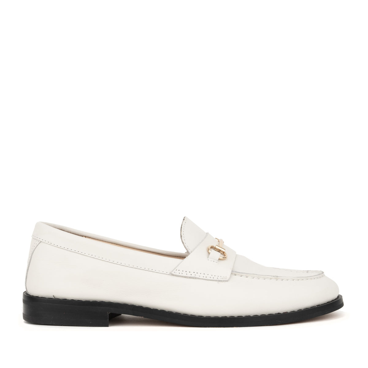 beige casual closed loafers