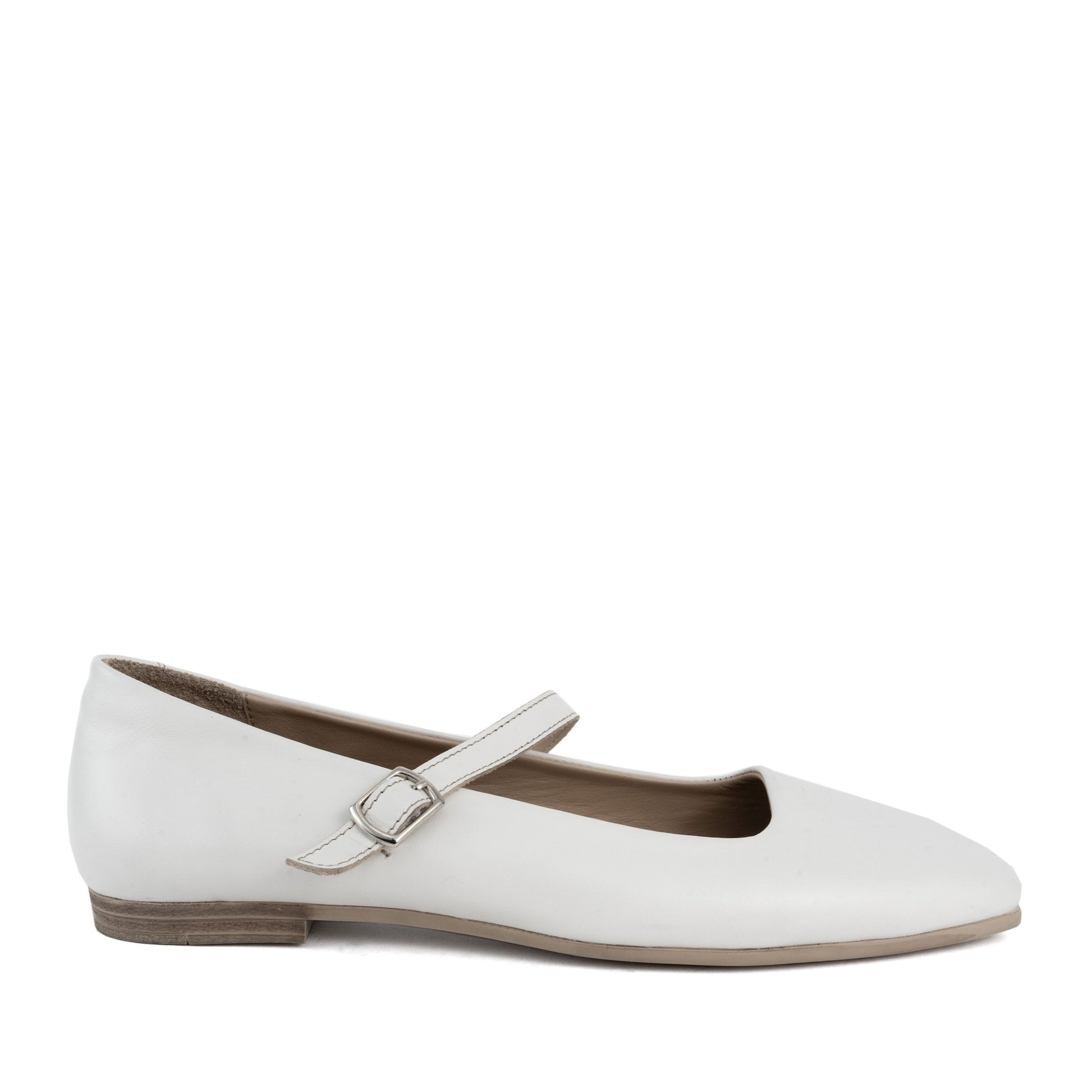 Women's Beige Ballet Flats