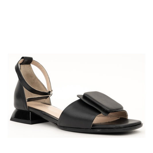 Women's Black Open-Toe Sandals